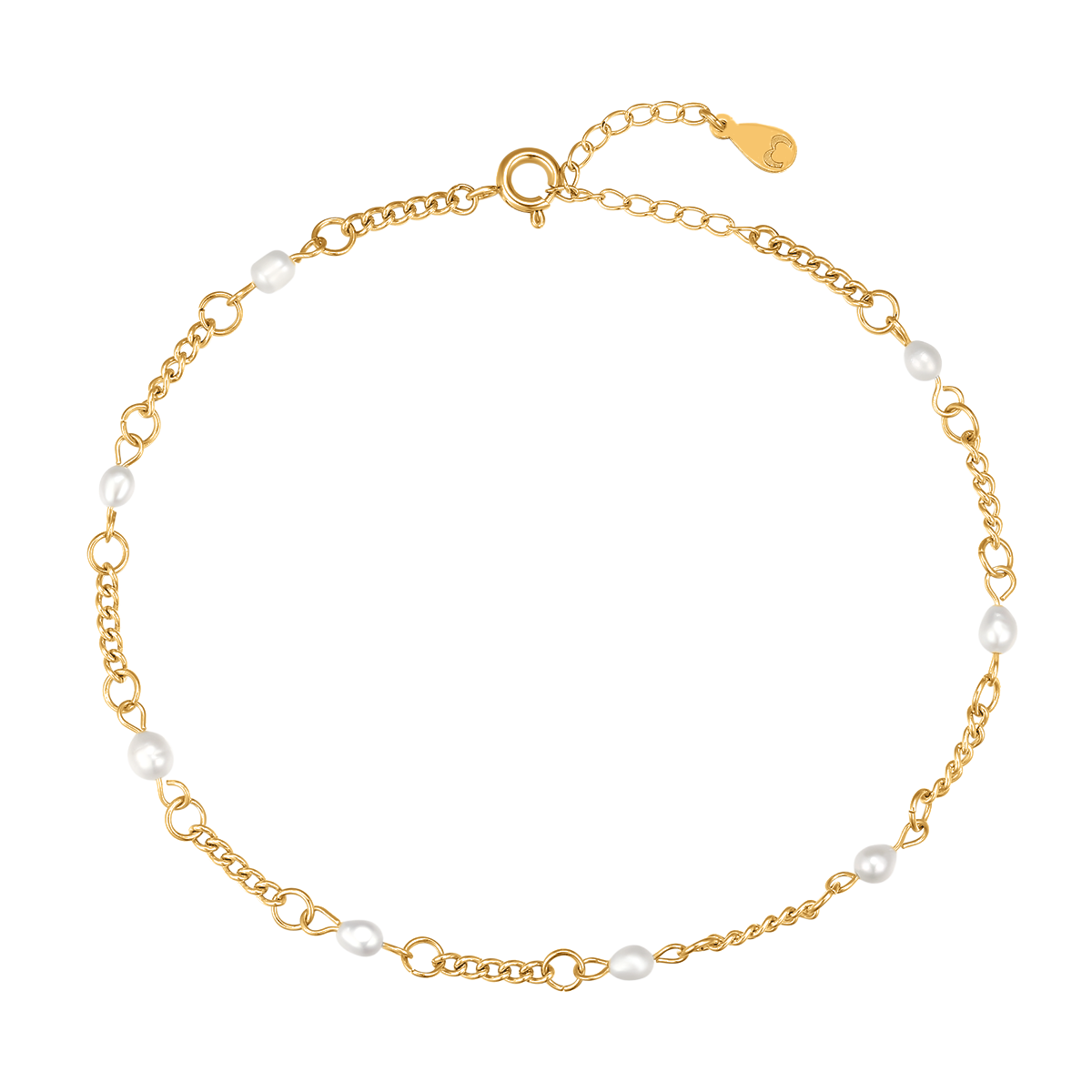 Cavigliera Perle Marine