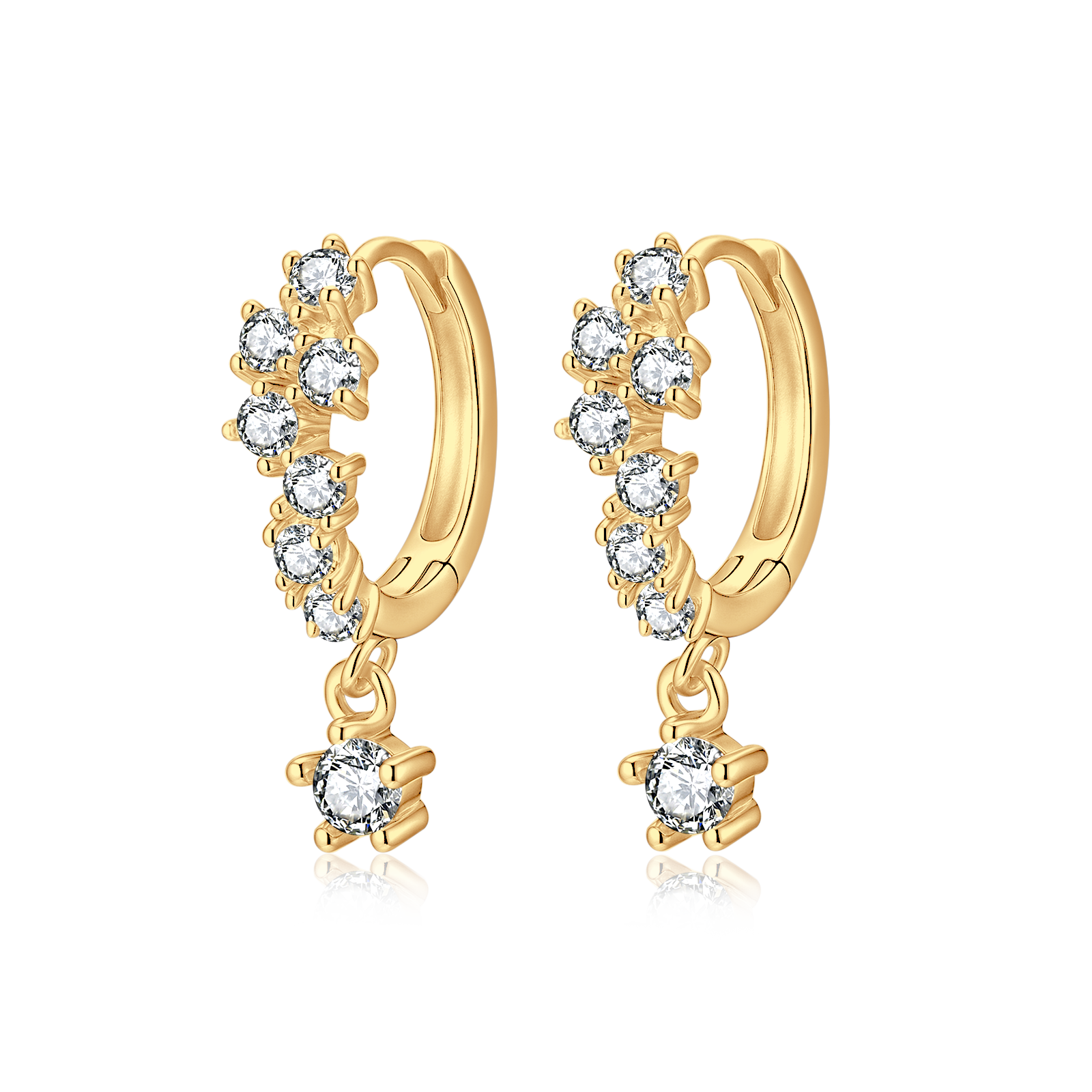 Orecchini Cerchio Adamantino - Chiara Jewels