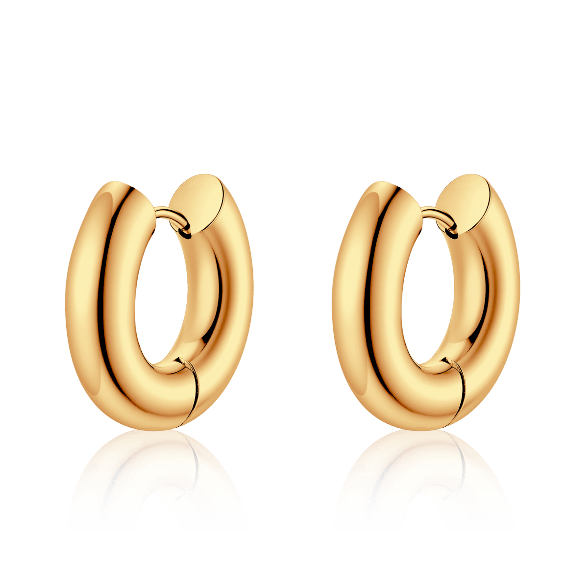 Orecchini Cerchio Lisci