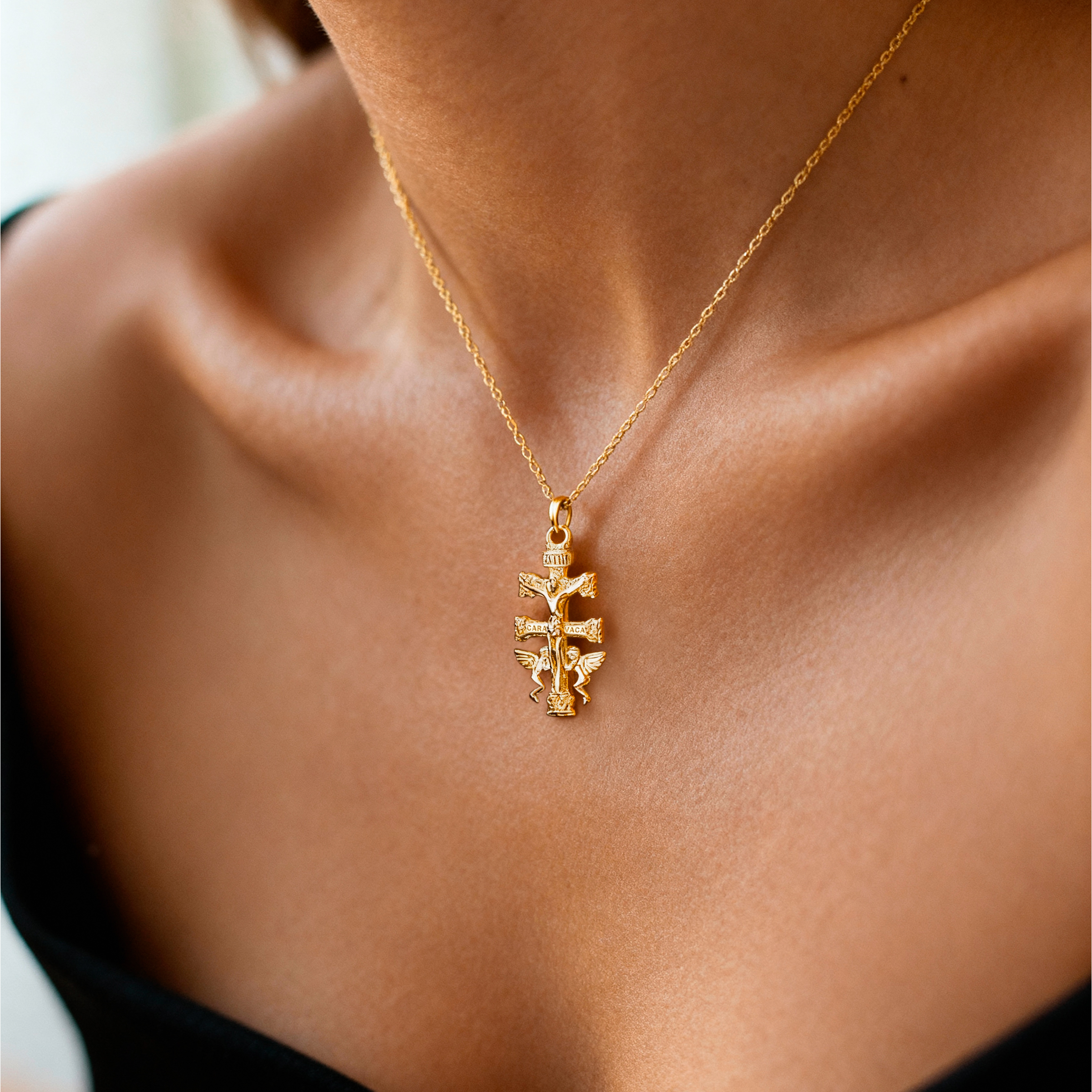 Collana Croce di Caravaca