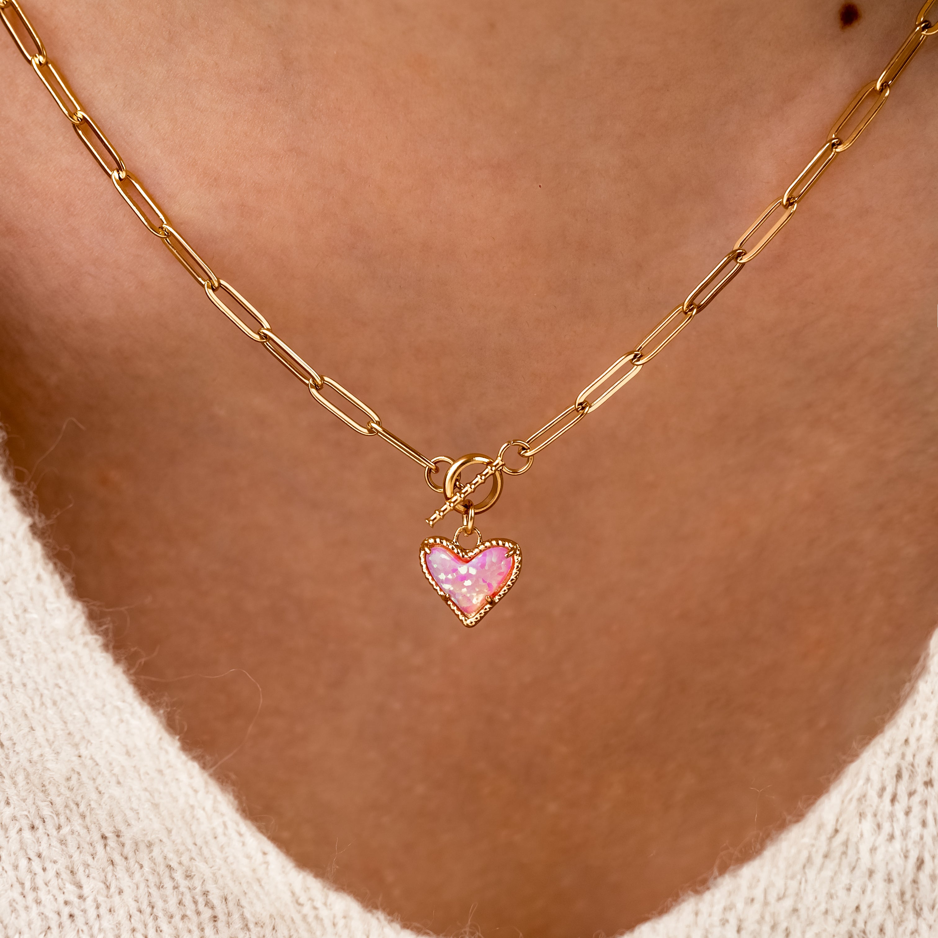 Collana Cuore Minerale