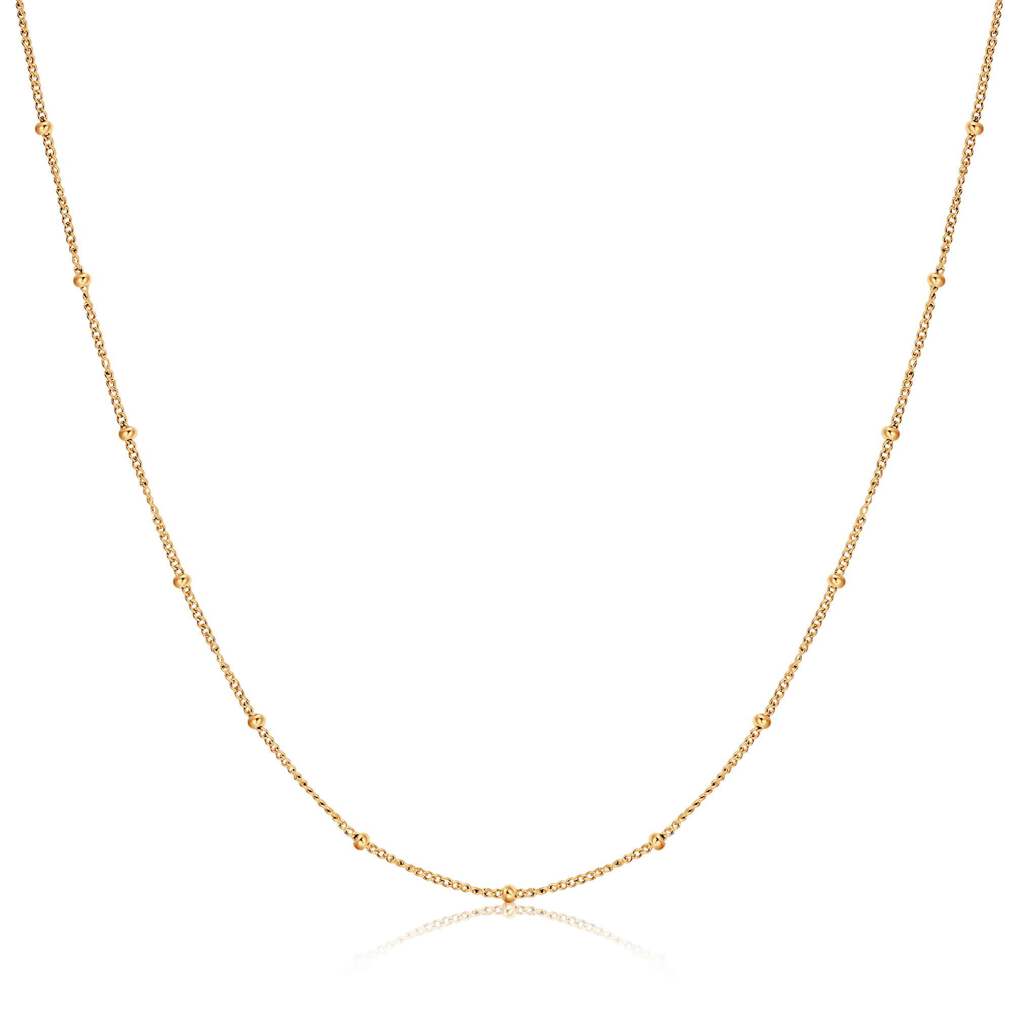 Collana Palline Lisce