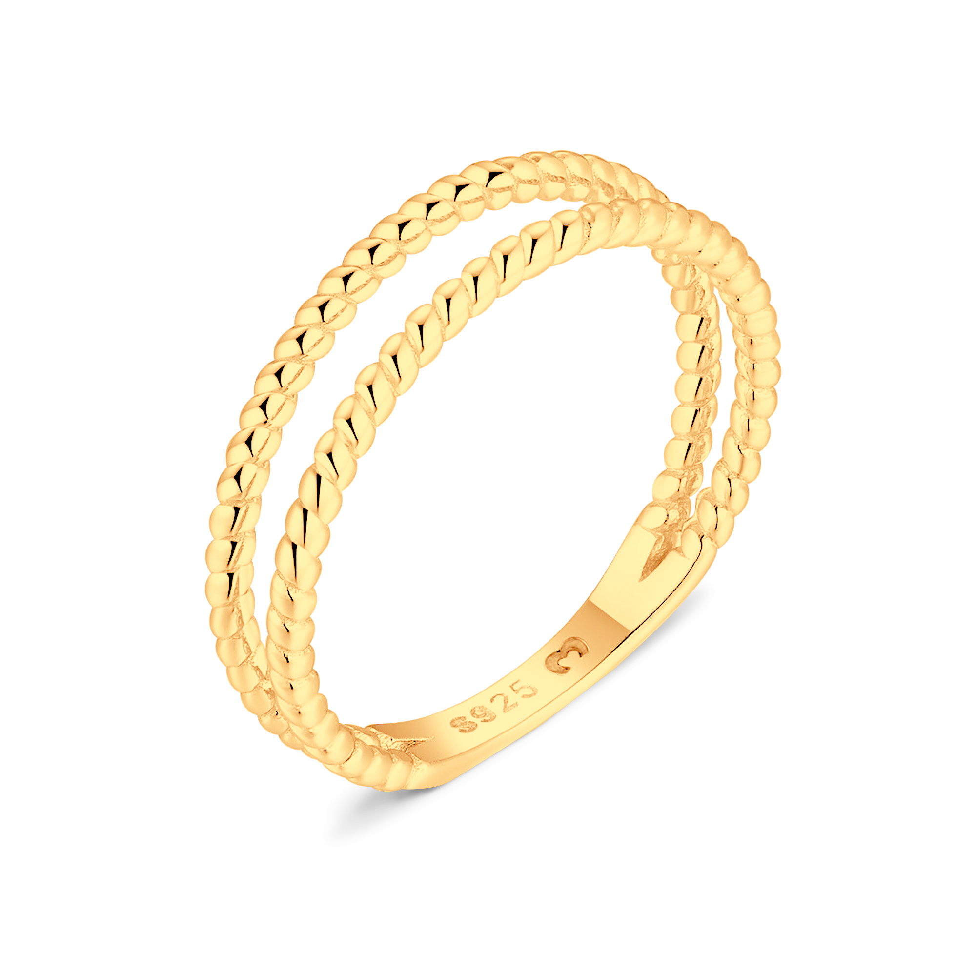 Anello Linee Trecciate - Chiara Jewels