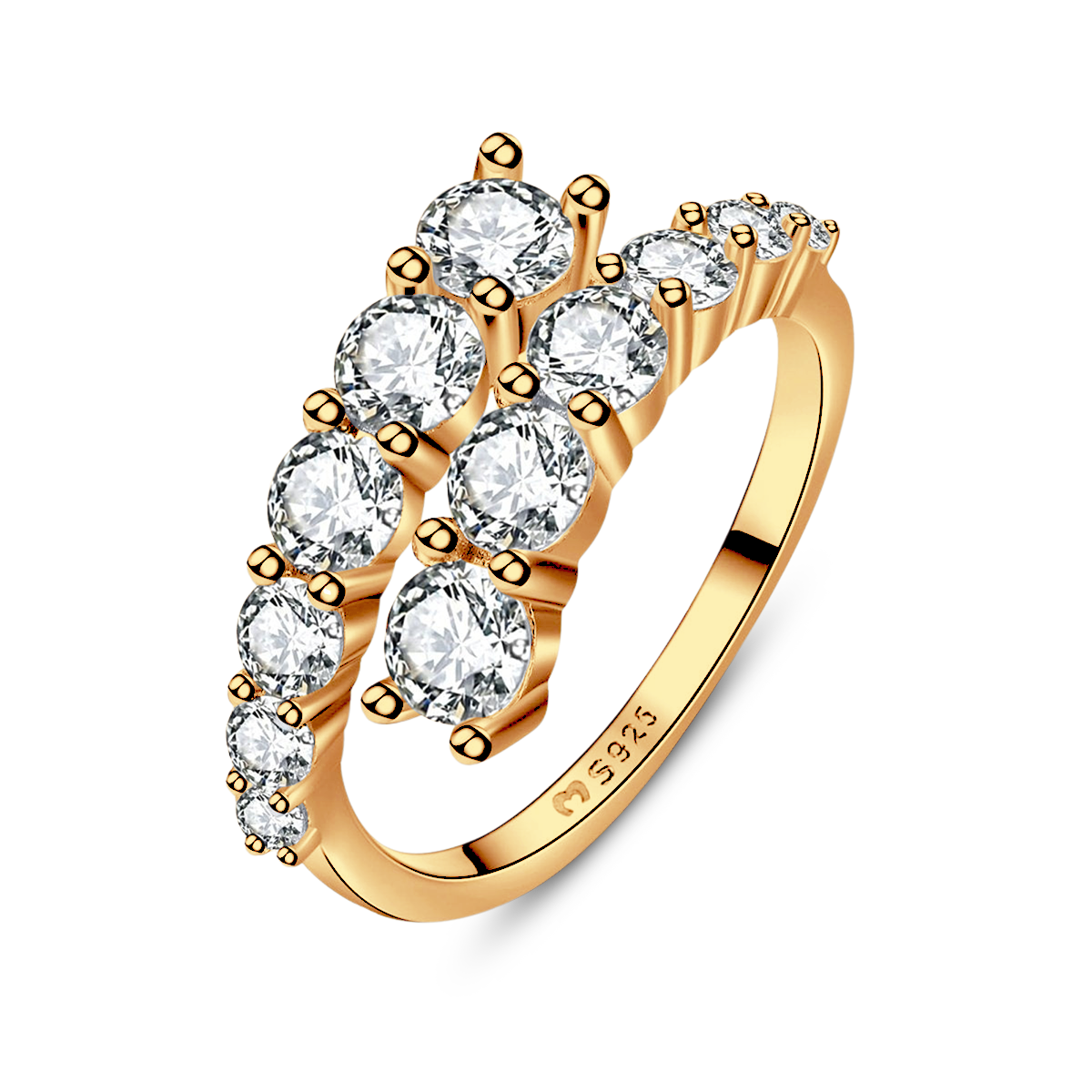 Anello Spirale Brillante - Chiara Jewels