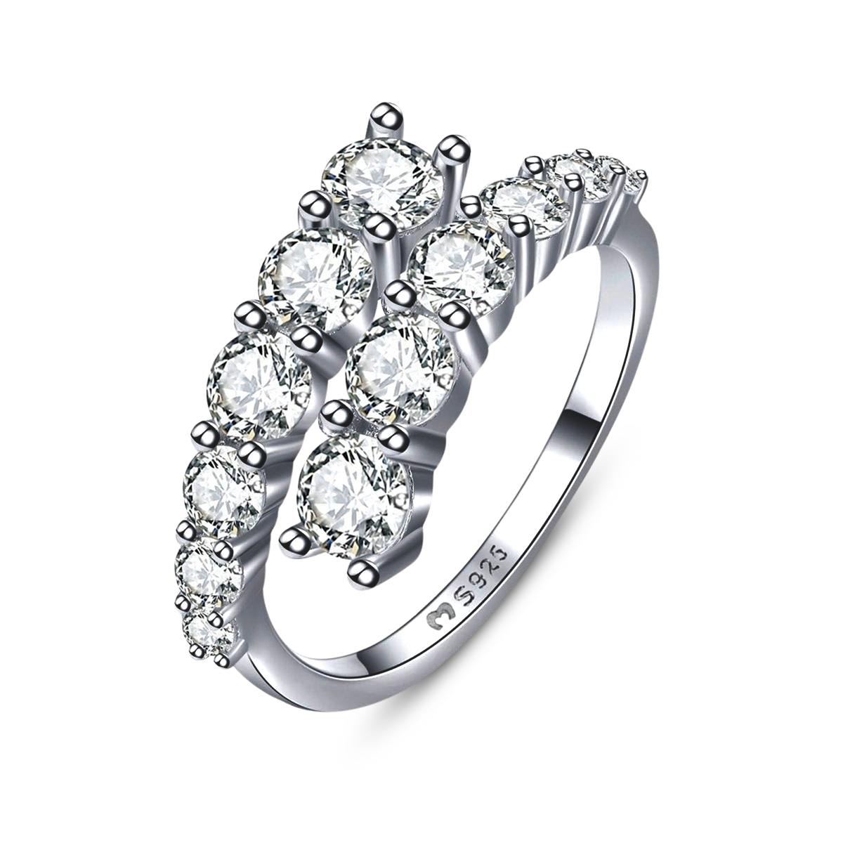 Anello Spirale Brillante - Chiara Jewels