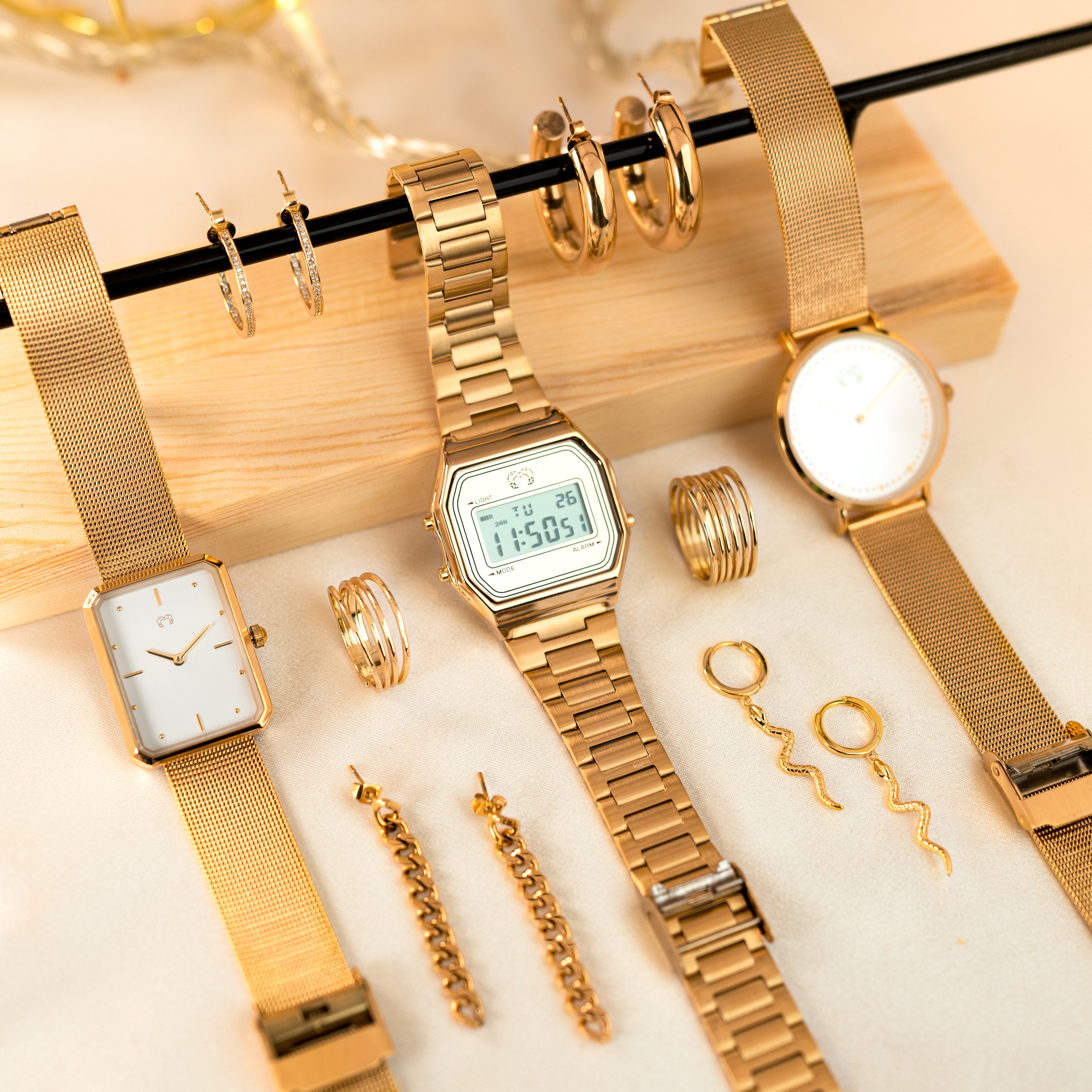 Orologio "Juliet" ~ GoldWhite - Chiara Jewels