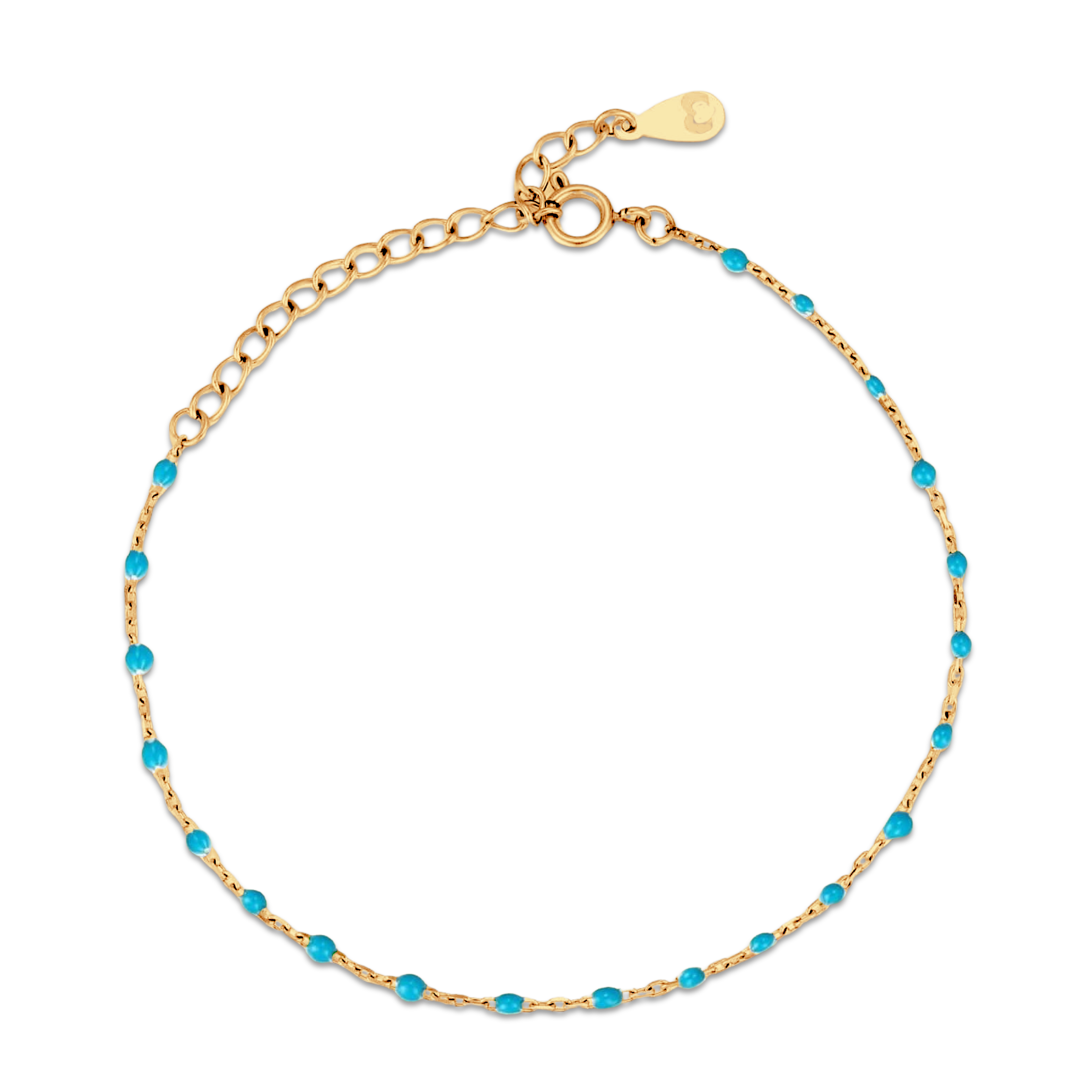 Cavigliera Blu Oltremare - Chiara Jewels