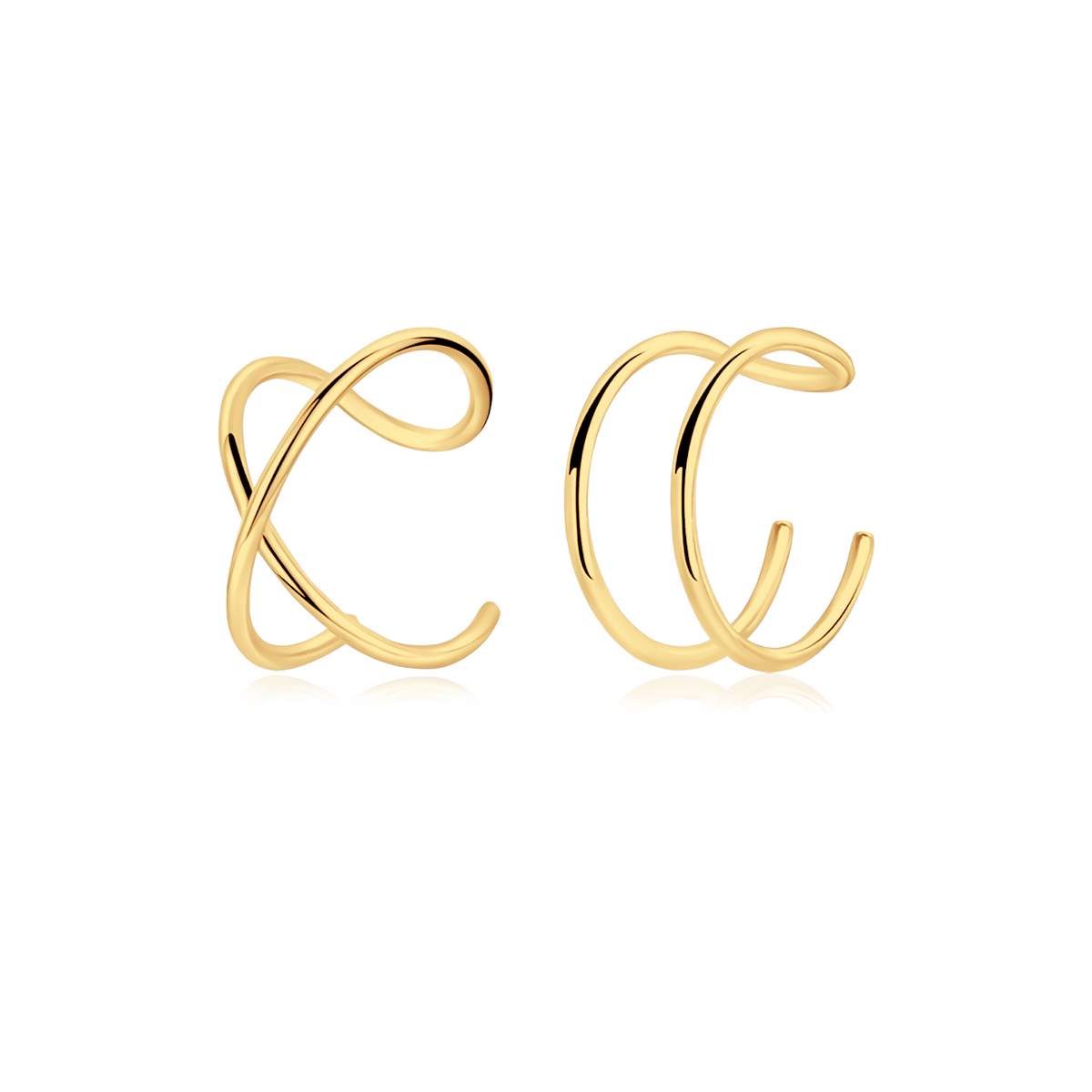 Orecchini Ear Cuff - U - Chiara Jewels