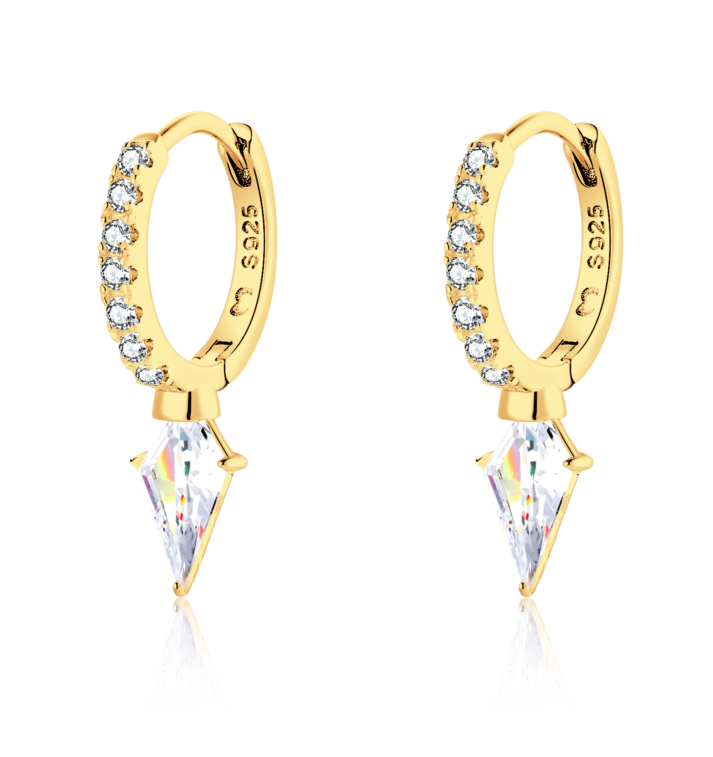 Orecchini Cerchio Diamond