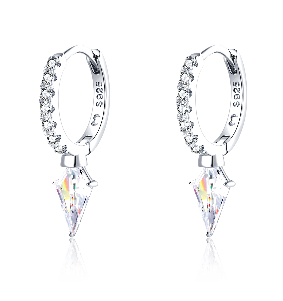 Orecchini Cerchio Diamond