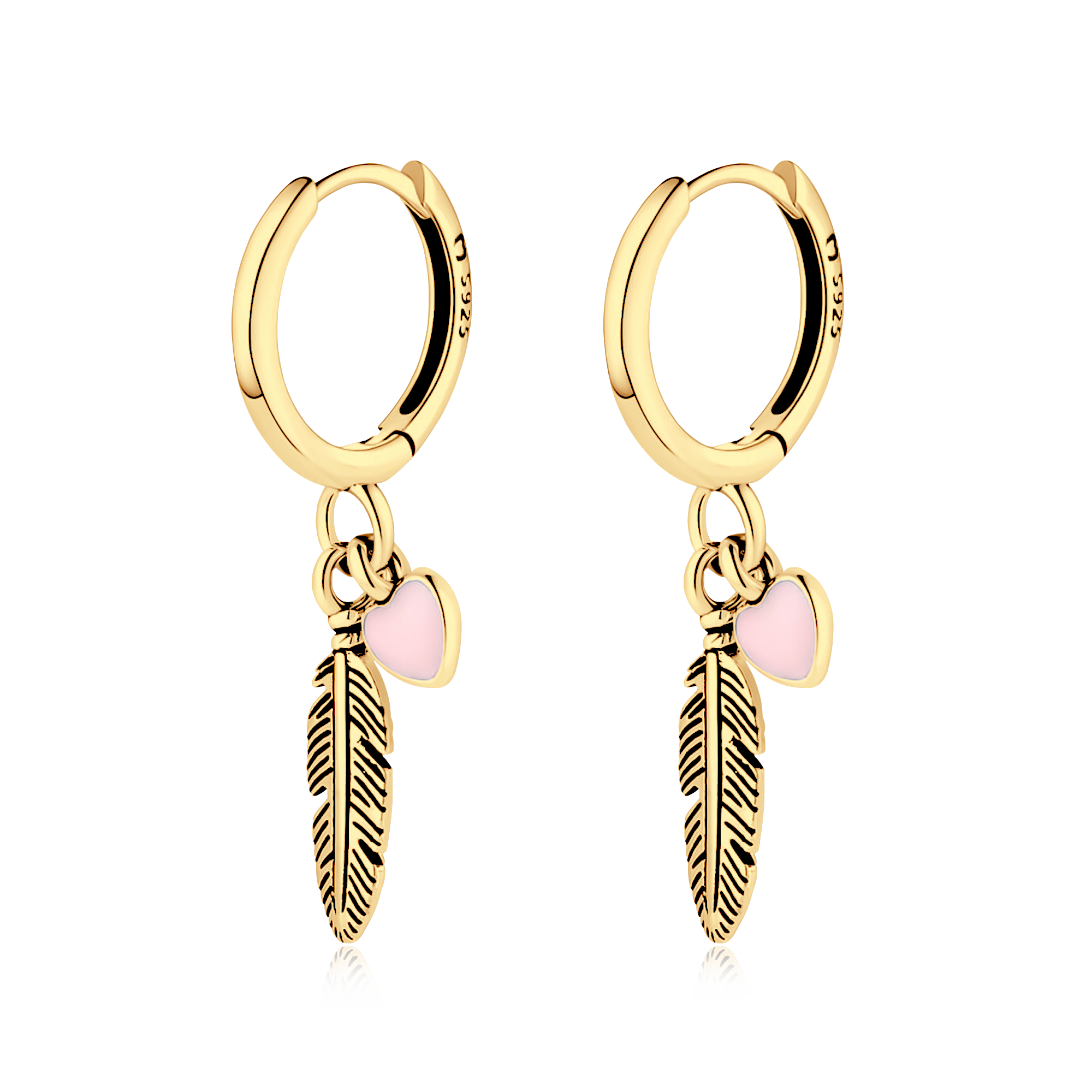 Orecchini Piume d'Amore - Chiara Jewels