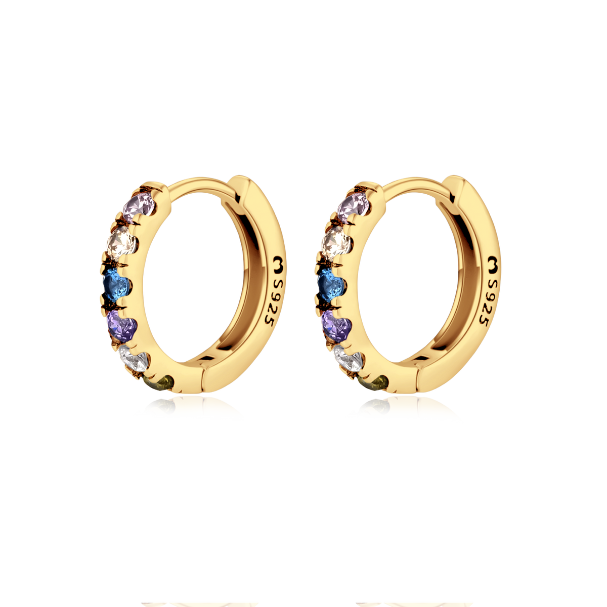 Orecchini Colorati Zirconi - Chiara Jewels