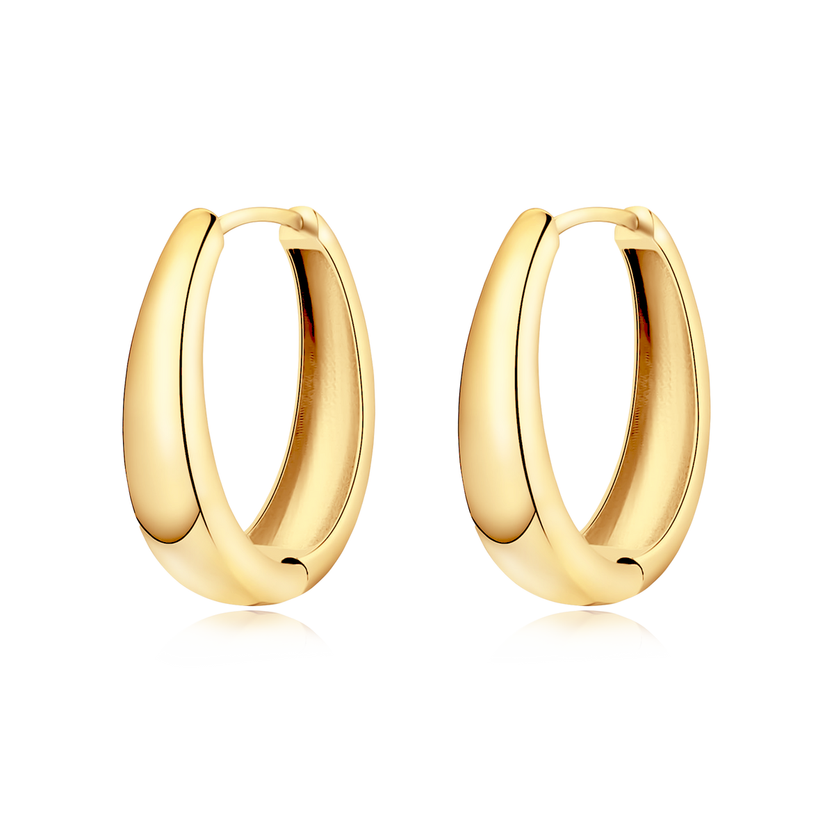 Orecchini Cerchi Ovale - Chiara Jewels