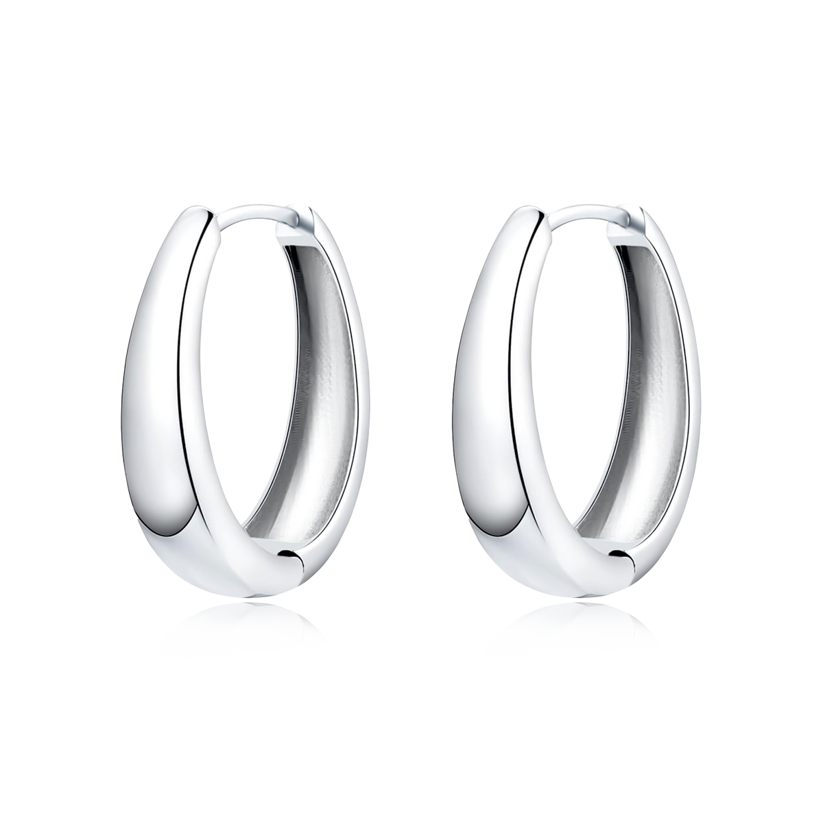 Orecchini Cerchi Ovale - Chiara Jewels
