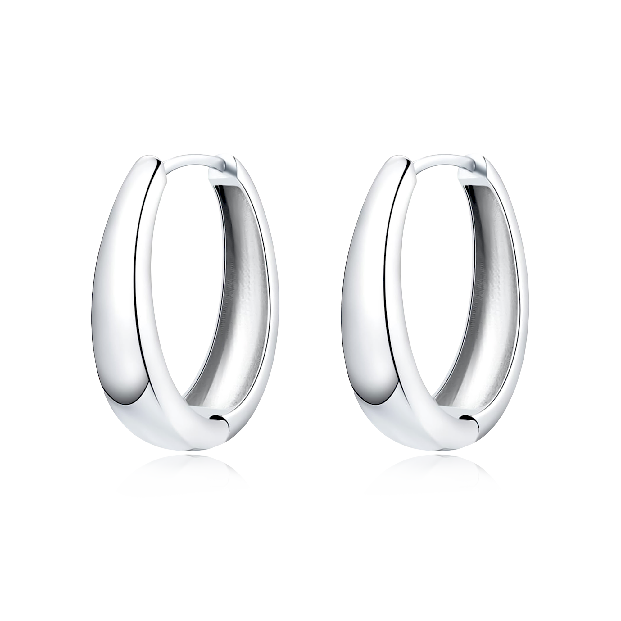 Orecchini Cerchi Ovale - Chiara Jewels
