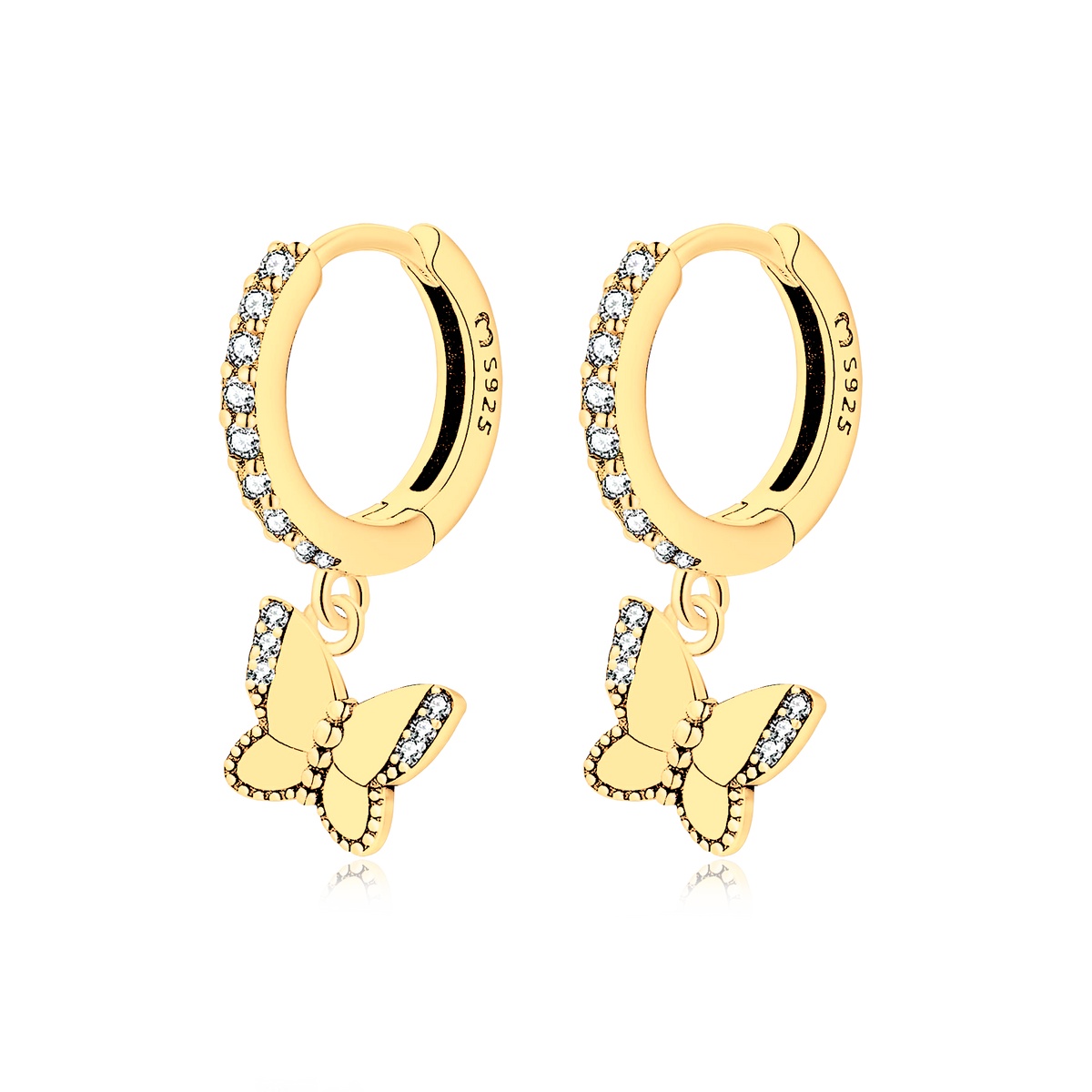 Orecchini Illuminata Farfalla - Chiara Jewels
