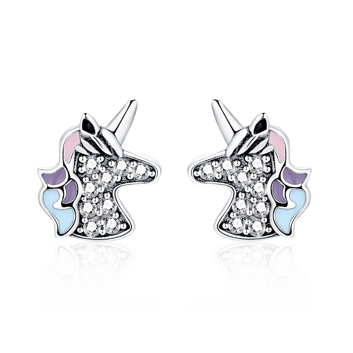 Orecchini Piccoli Unicorni - Chiara Jewels