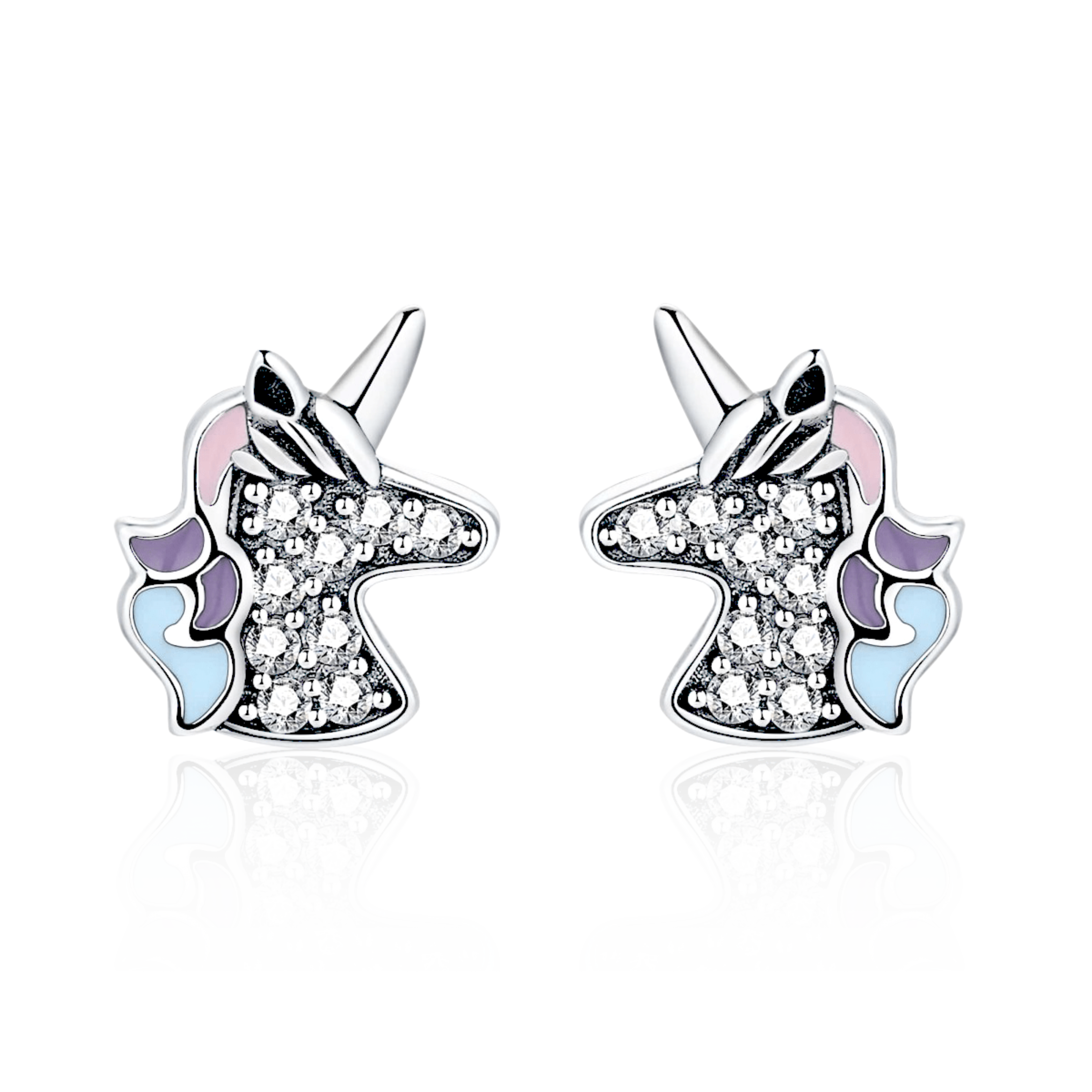 Orecchini Piccoli Unicorni - Chiara Jewels