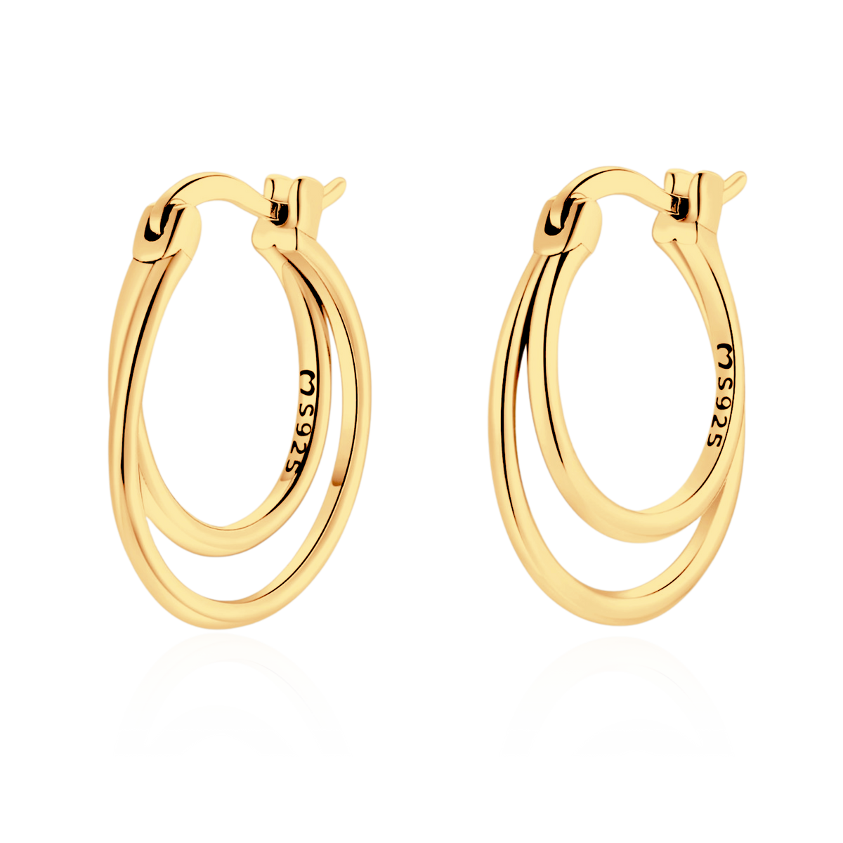 Orecchini Cerchi Doppi - Chiara Jewels
