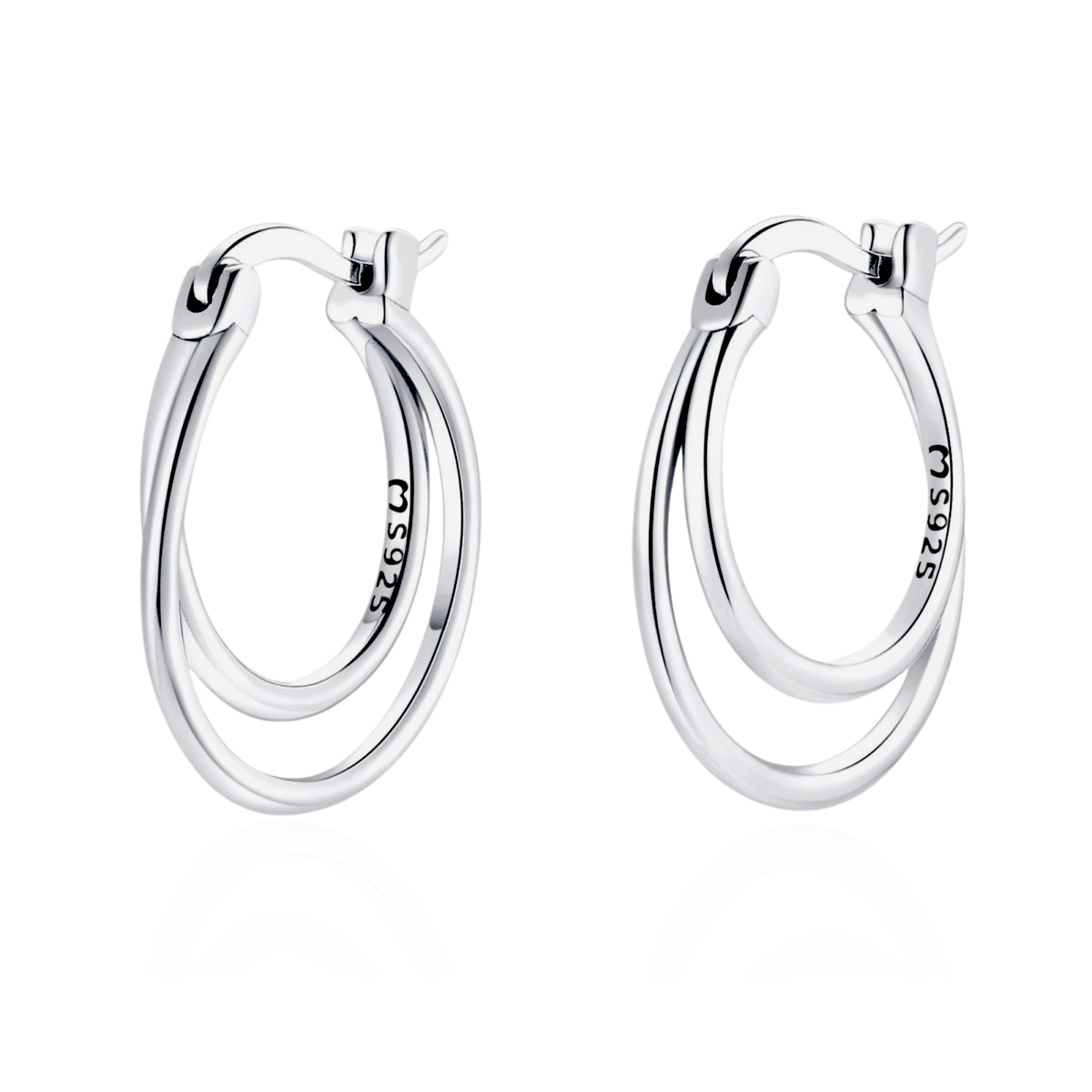 Orecchini Cerchi Doppi - Chiara Jewels