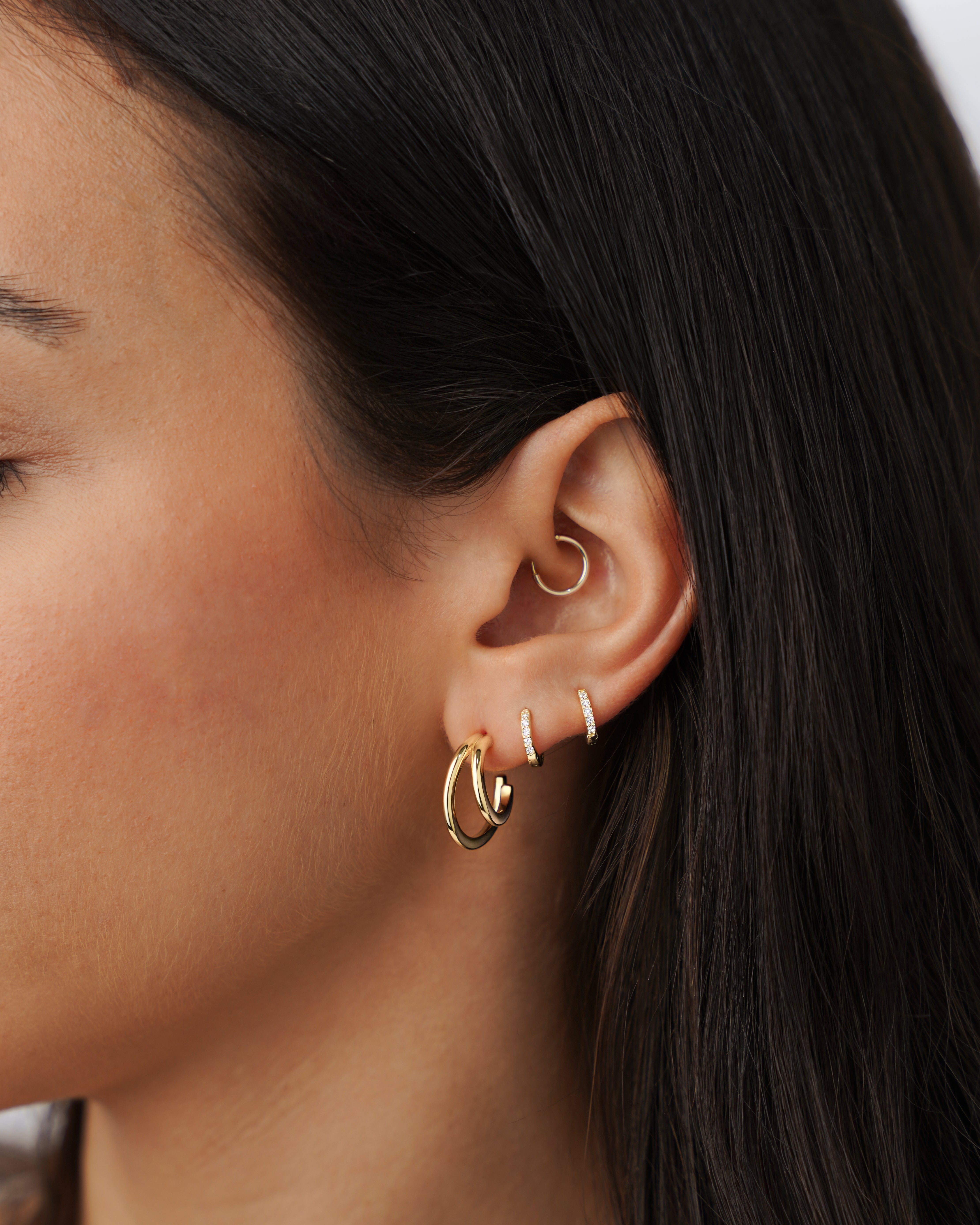 Orecchini Semicerchio Riflesso - Chiara Jewels