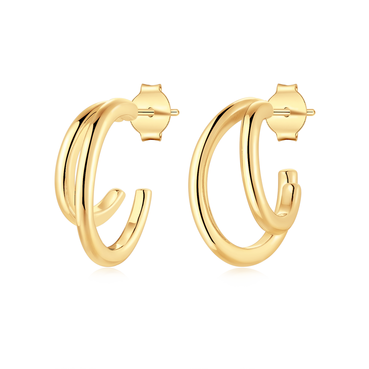 Orecchini Semicerchio Riflesso - Chiara Jewels