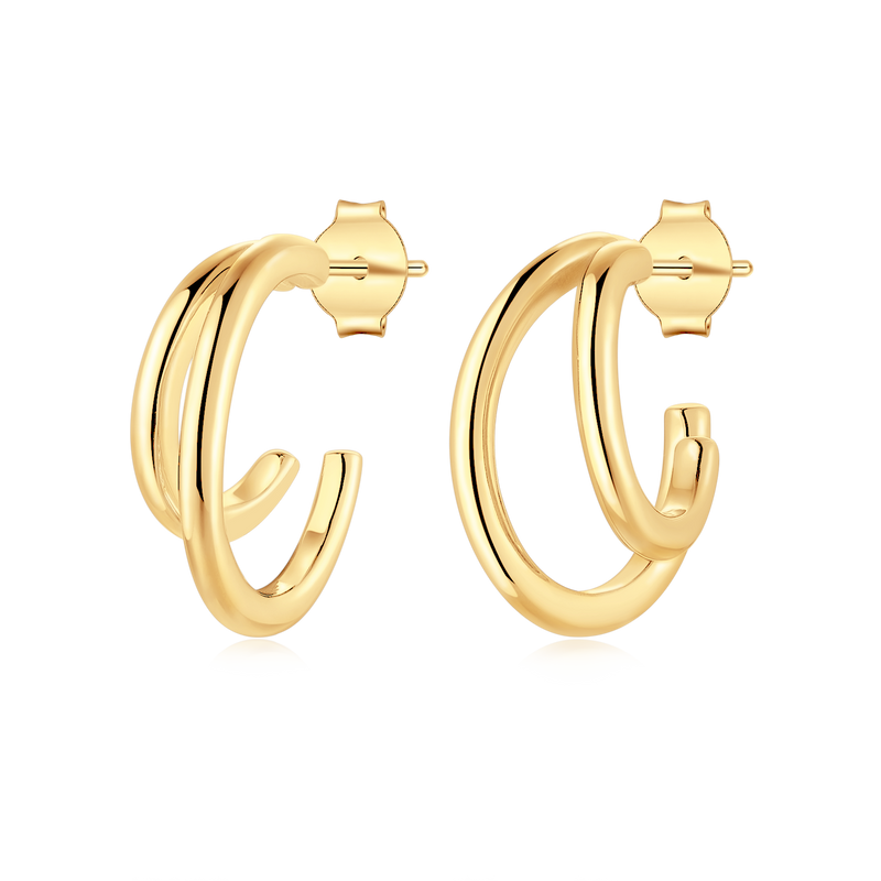 Orecchini Semicerchio Riflesso - Chiara Jewels