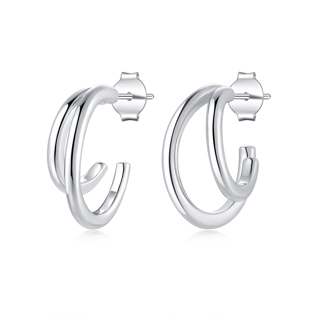 Orecchini Semicerchio Riflesso - Chiara Jewels