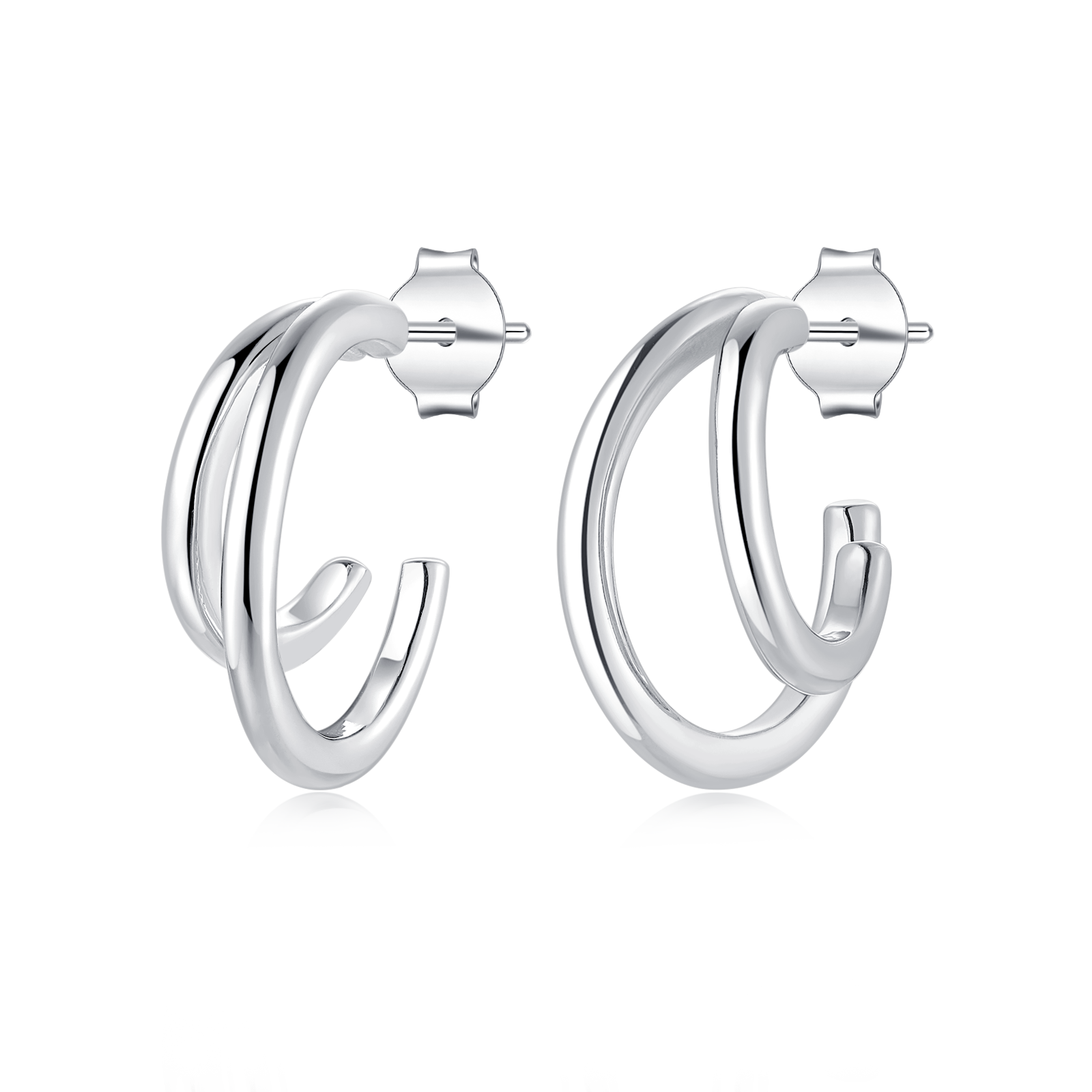Orecchini Semicerchio Riflesso - Chiara Jewels