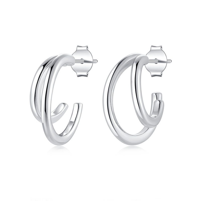 Orecchini Semicerchio Riflesso - Chiara Jewels