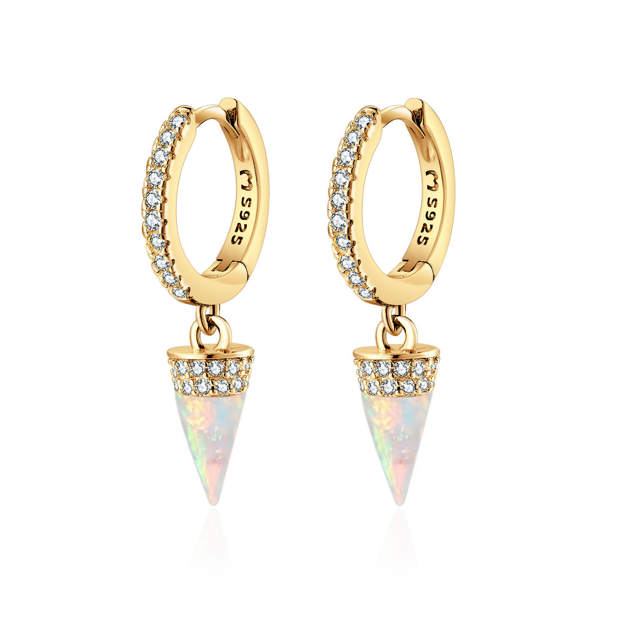 Orecchini Cerchio Iceberg - Chiara Jewels