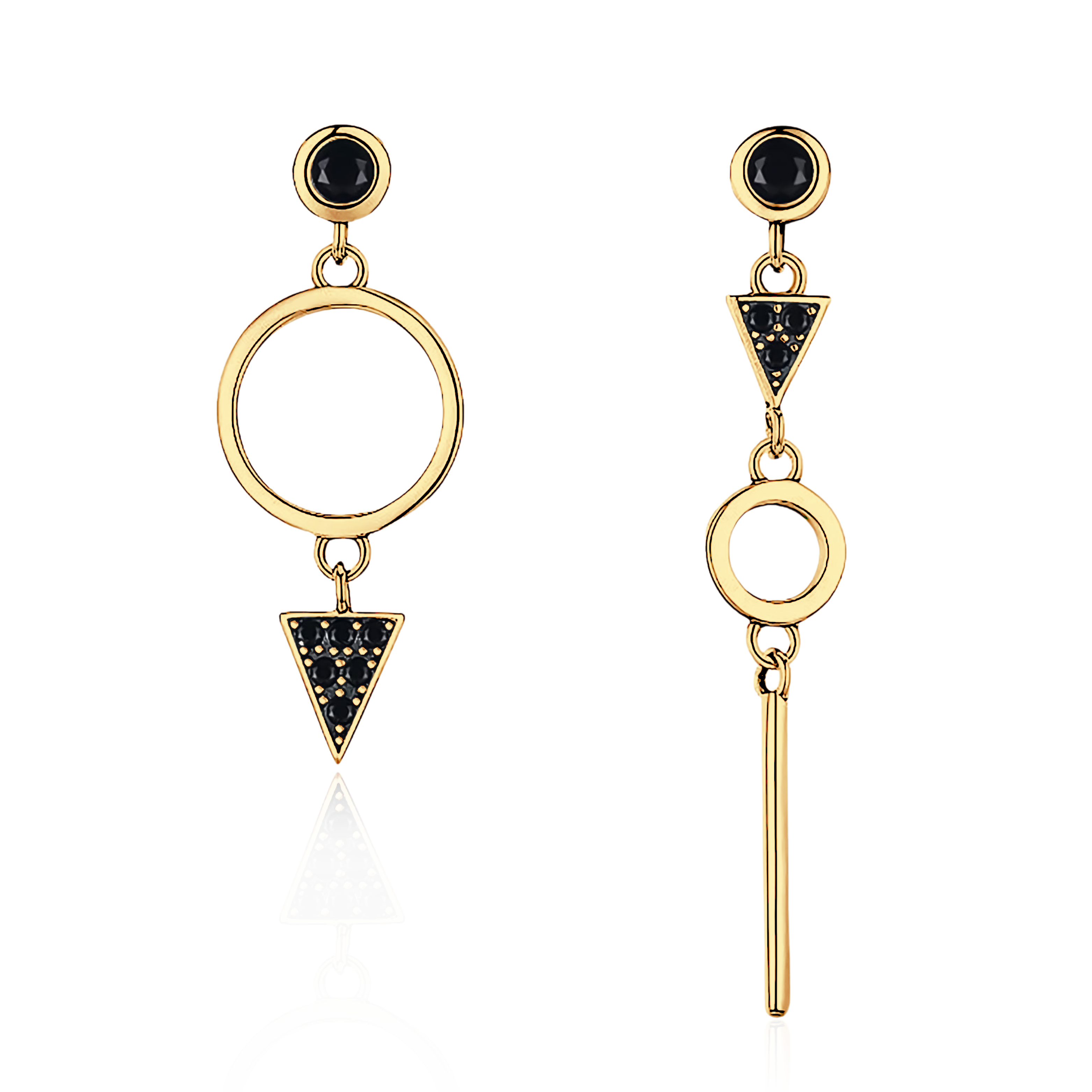 Orecchini Spinello Nero - Chiara Jewels
