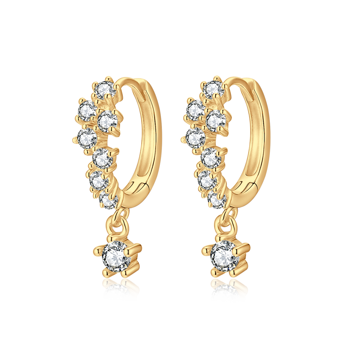 Orecchini Cerchio Adamantino - Chiara Jewels