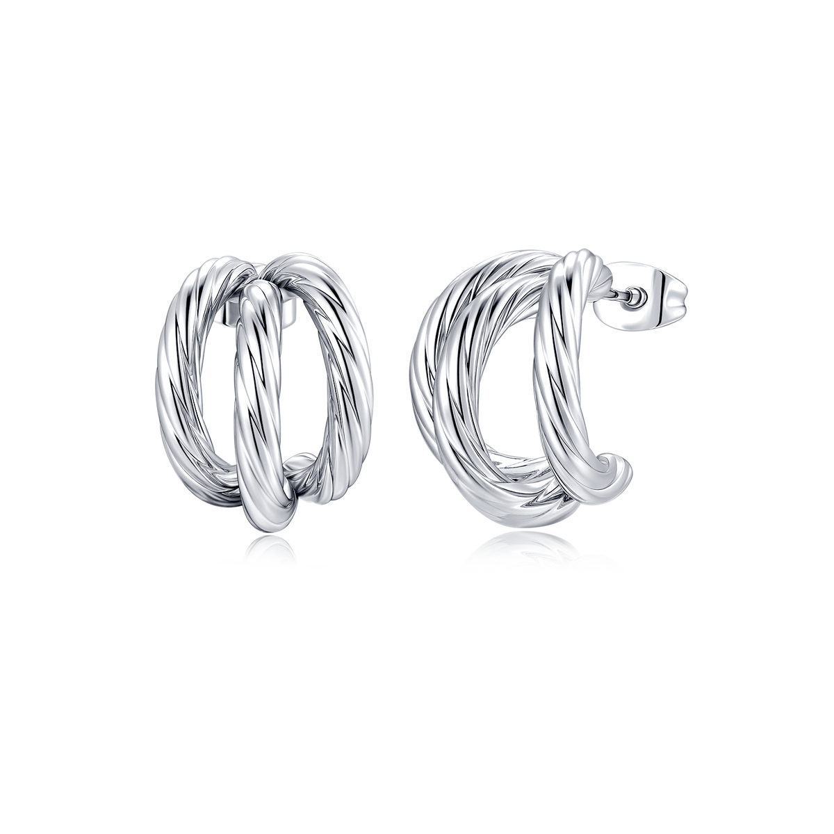Orecchini Semicerchio Trije - Chiara Jewels