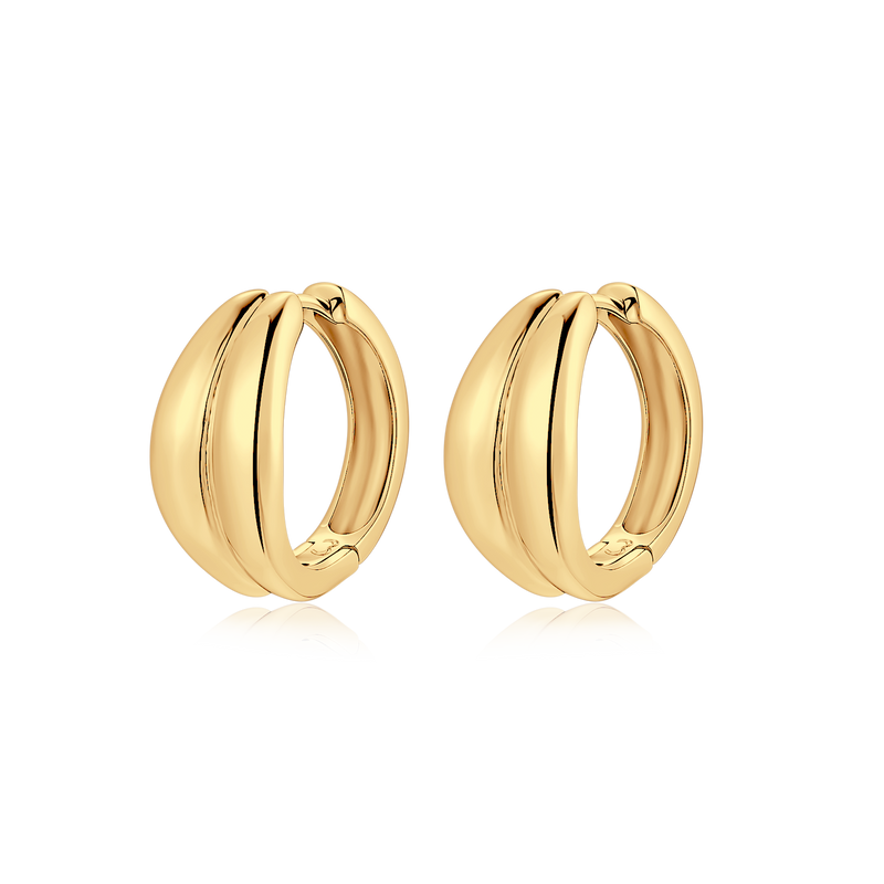 Orecchini Cerchio Dupla - Chiara Jewels