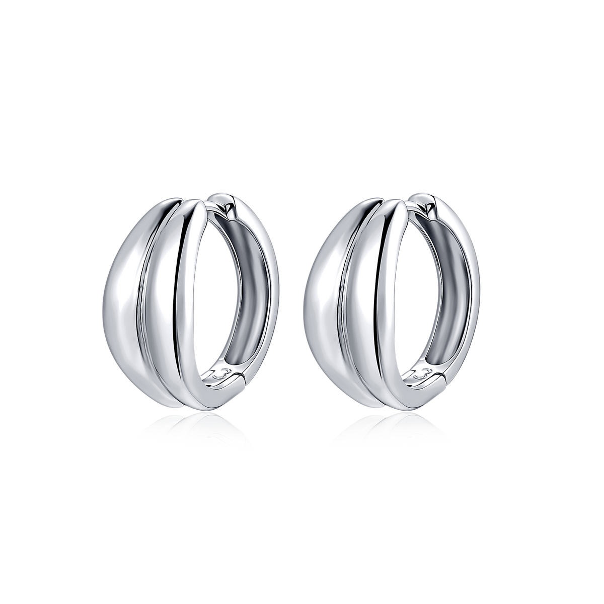 Orecchini Cerchio Dupla - Chiara Jewels