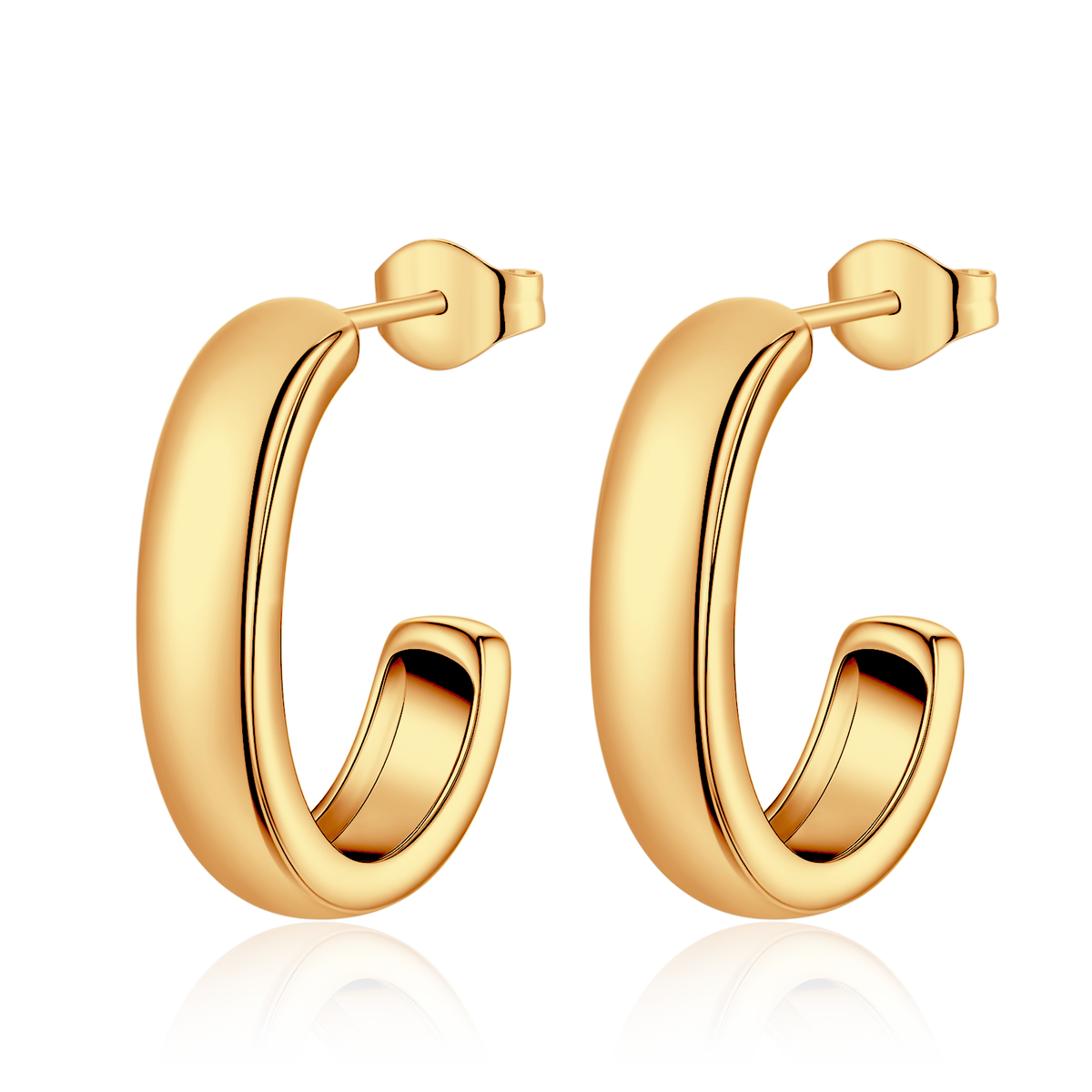 Orecchini Semicerchio J - Chiara Jewels