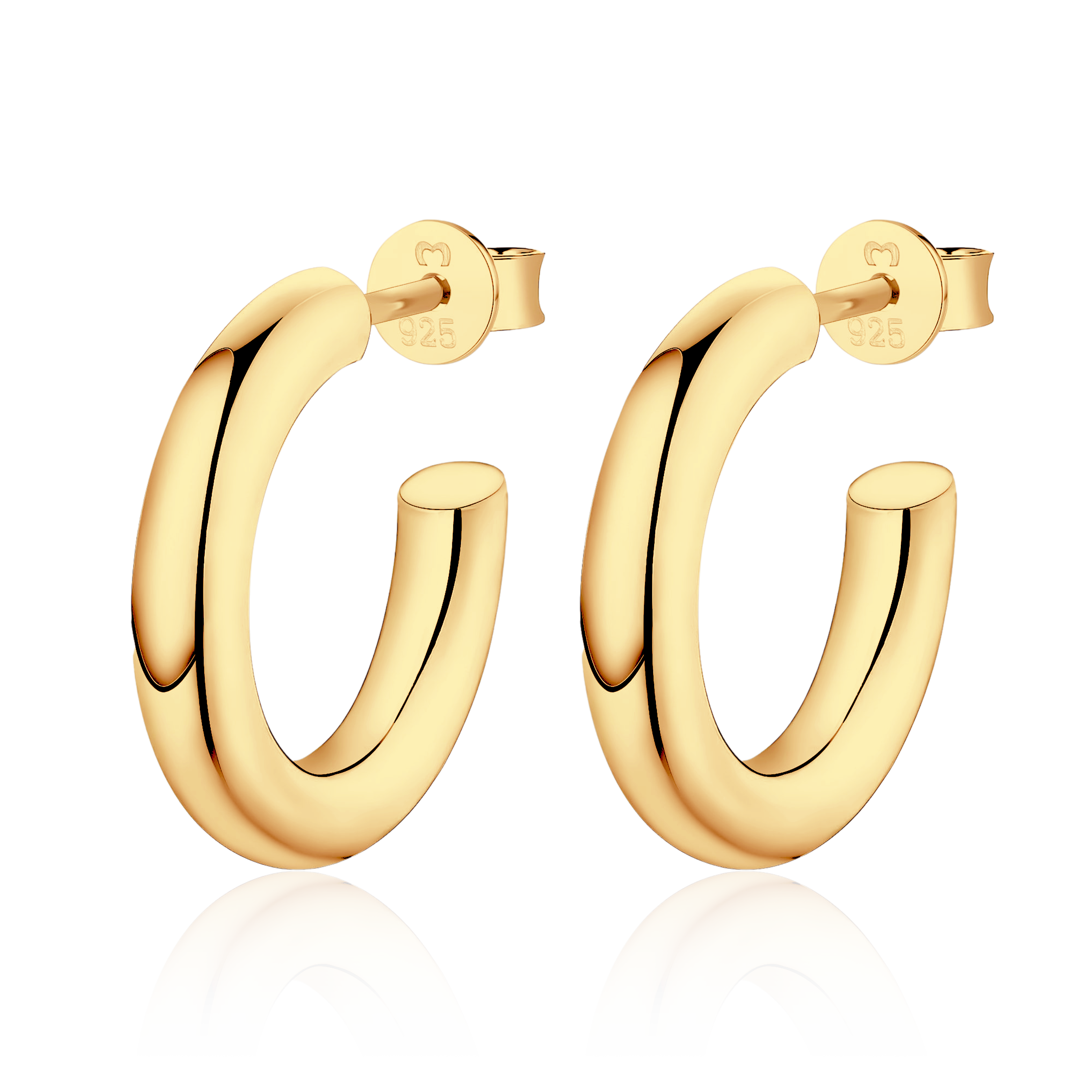 Orecchini Semi Anello Lumina - Chiara Jewels