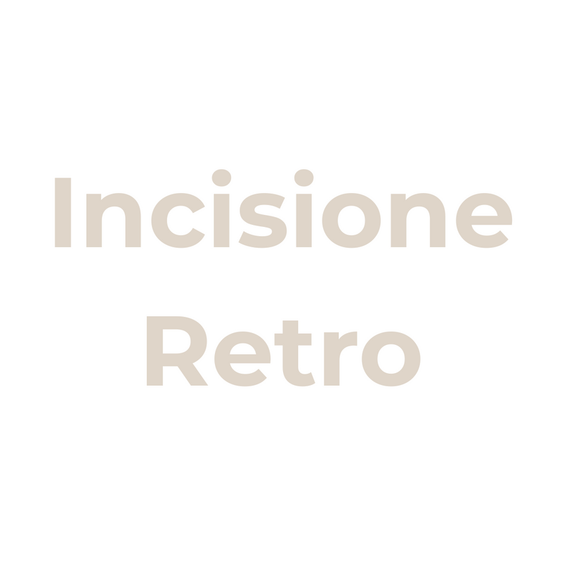 Incisione Aggiuntiva - Chiara Jewels