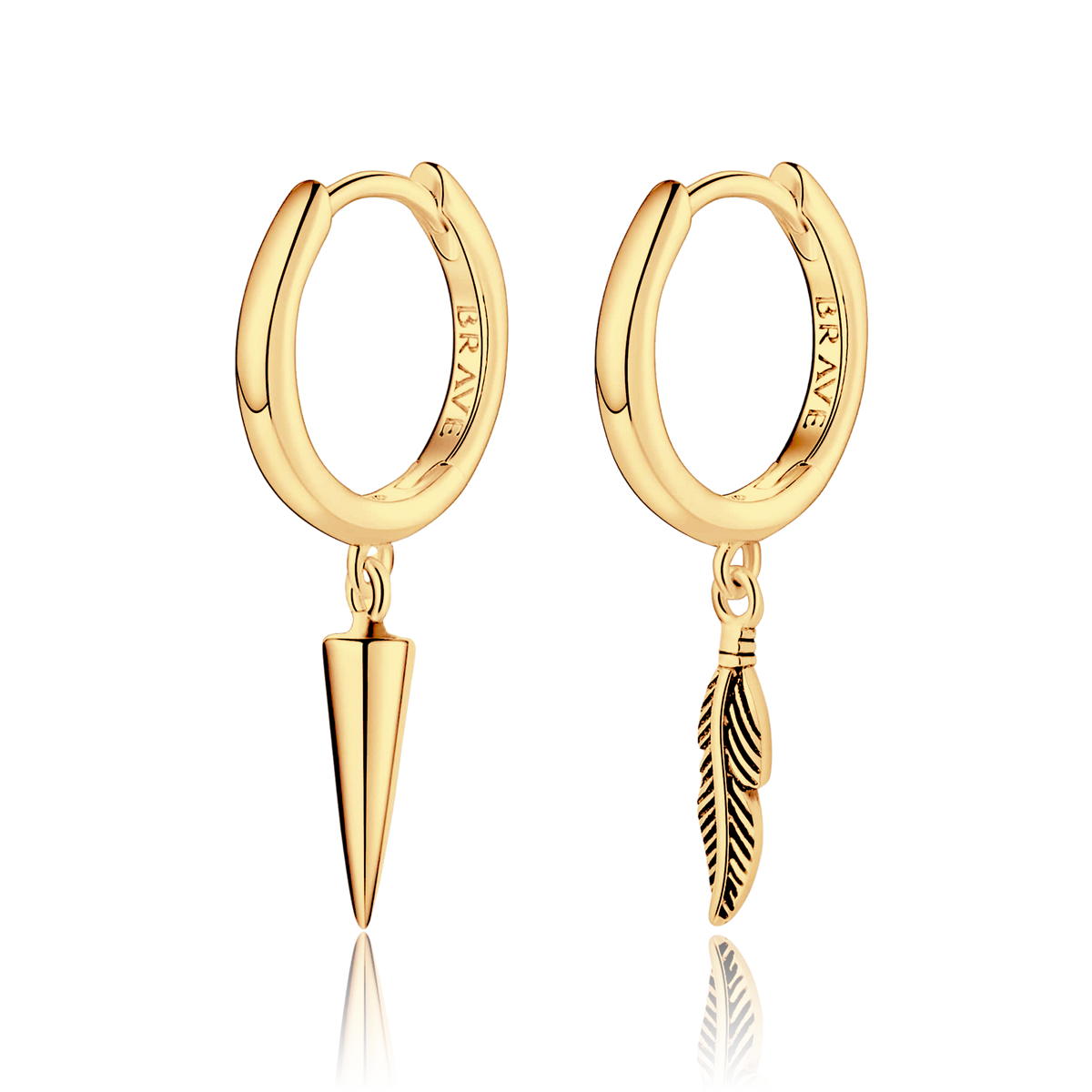 Orecchini Uomo BRAVE Erratic - Chiara Jewels