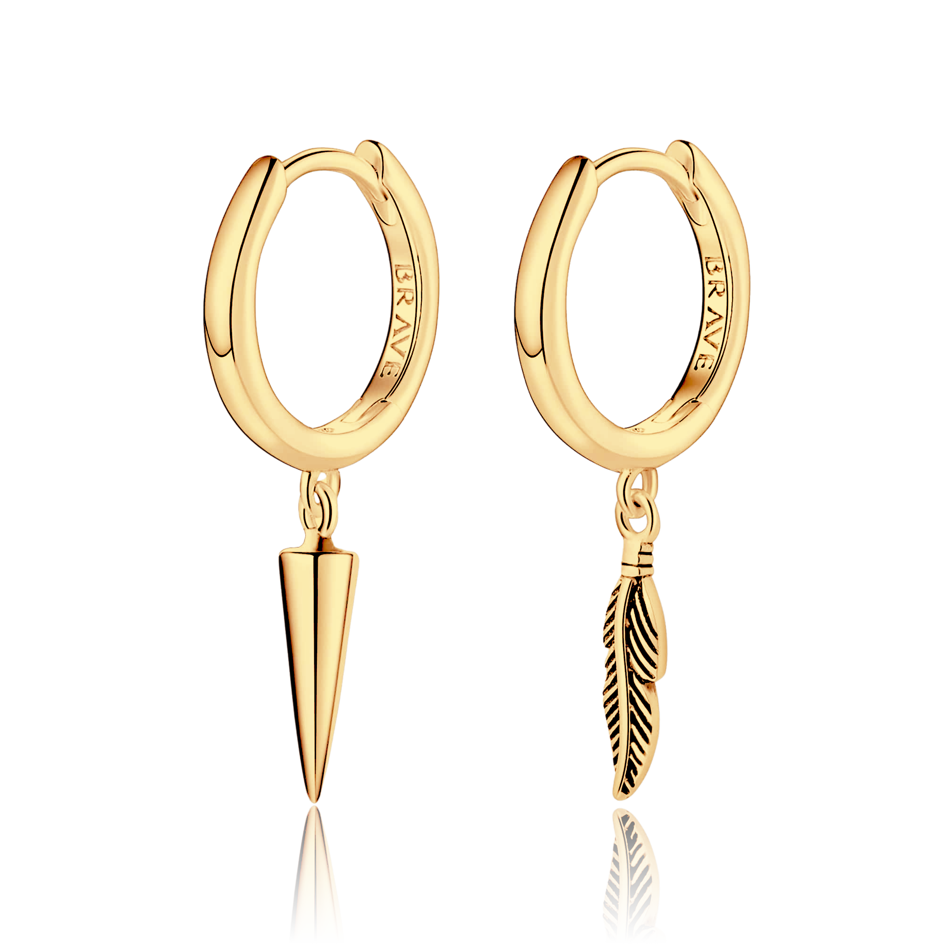 Orecchini Uomo BRAVE Erratic - Chiara Jewels