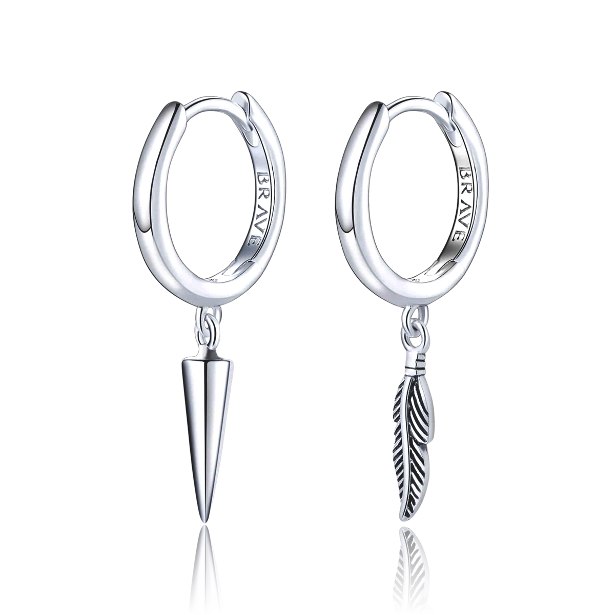 Orecchini Uomo BRAVE Erratic - Chiara Jewels
