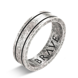 Anello Uomo BRAVE Basalto