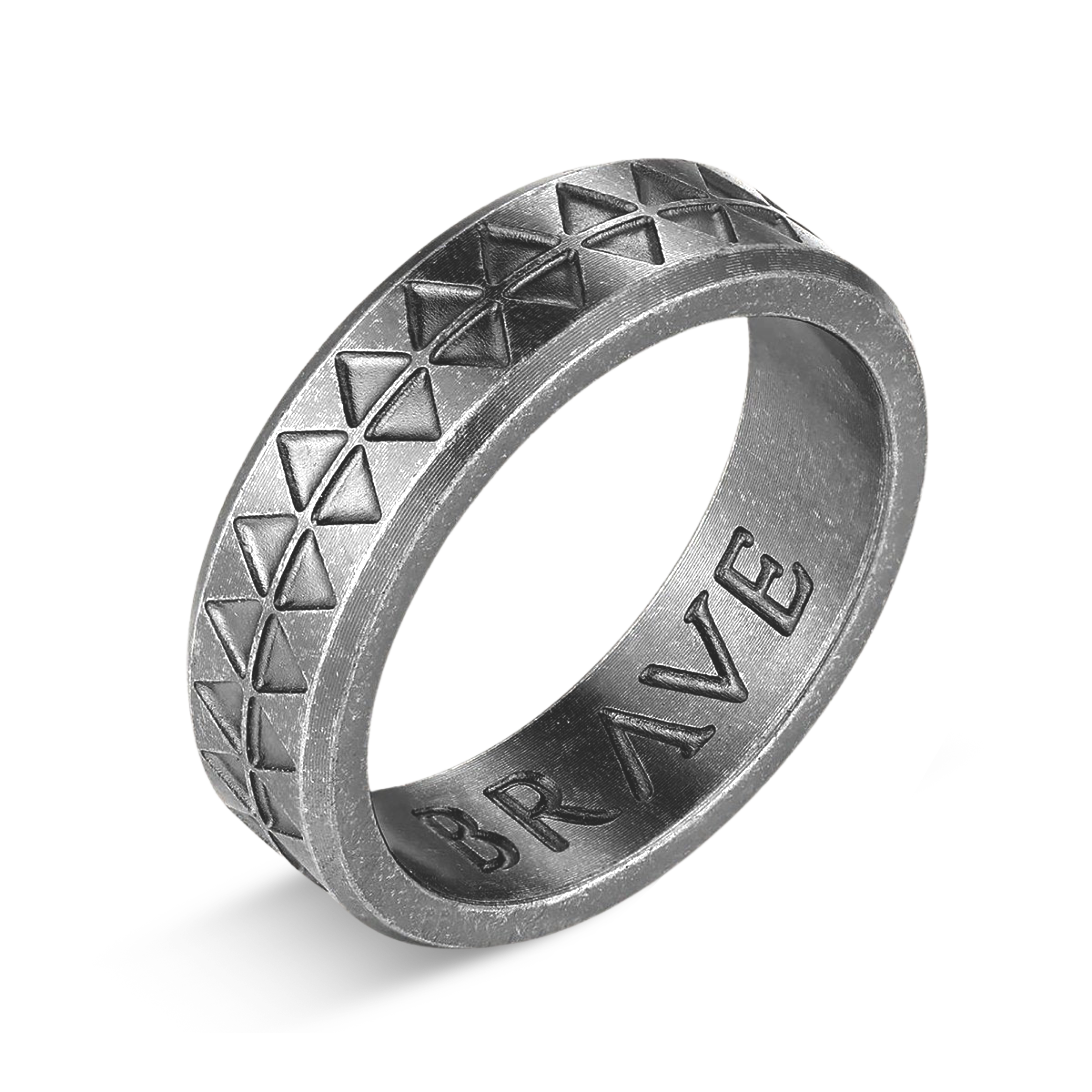 Anello Uomo BRAVE Tribale - Chiara Jewels