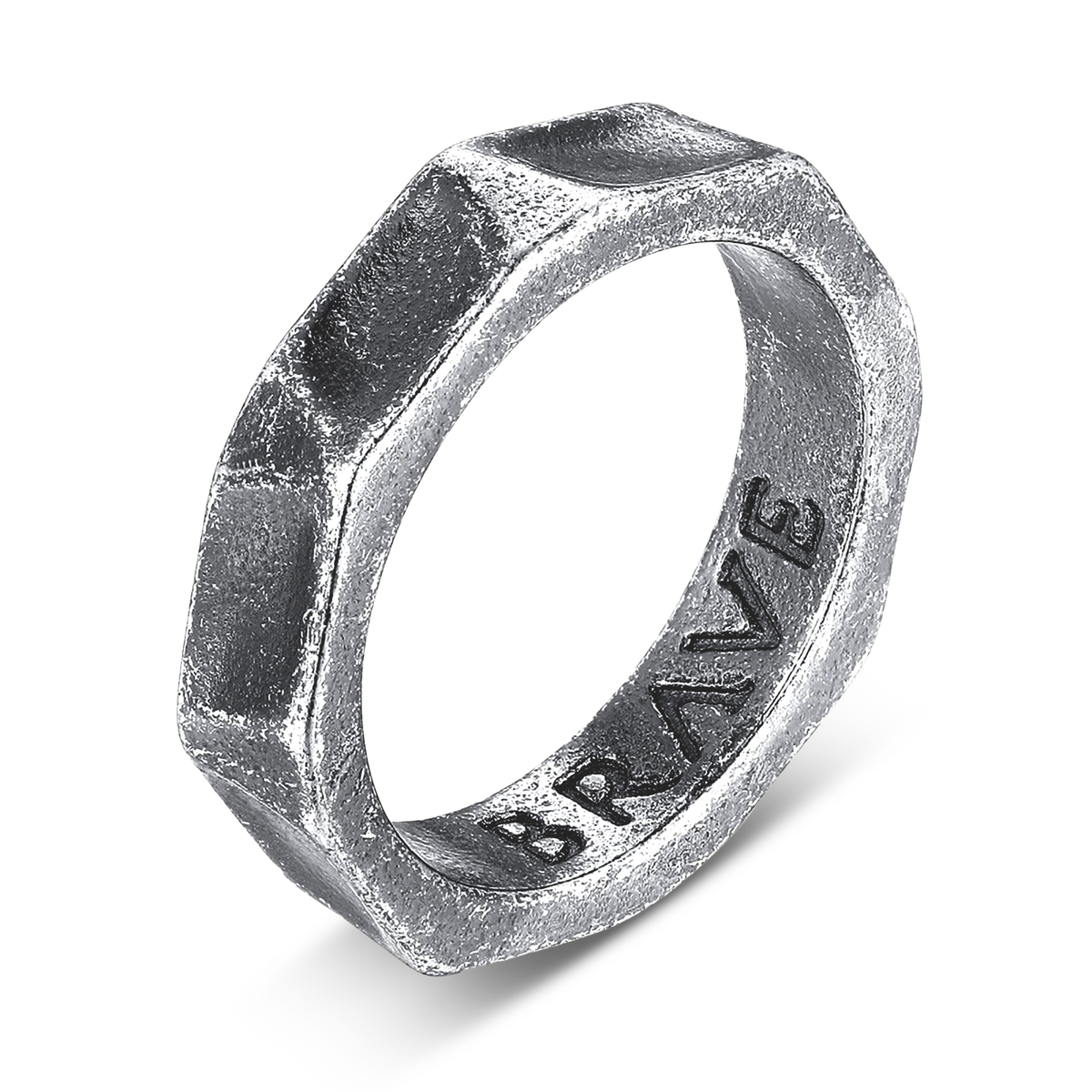 Anello Uomo BRAVE Cromo - Chiara Jewels