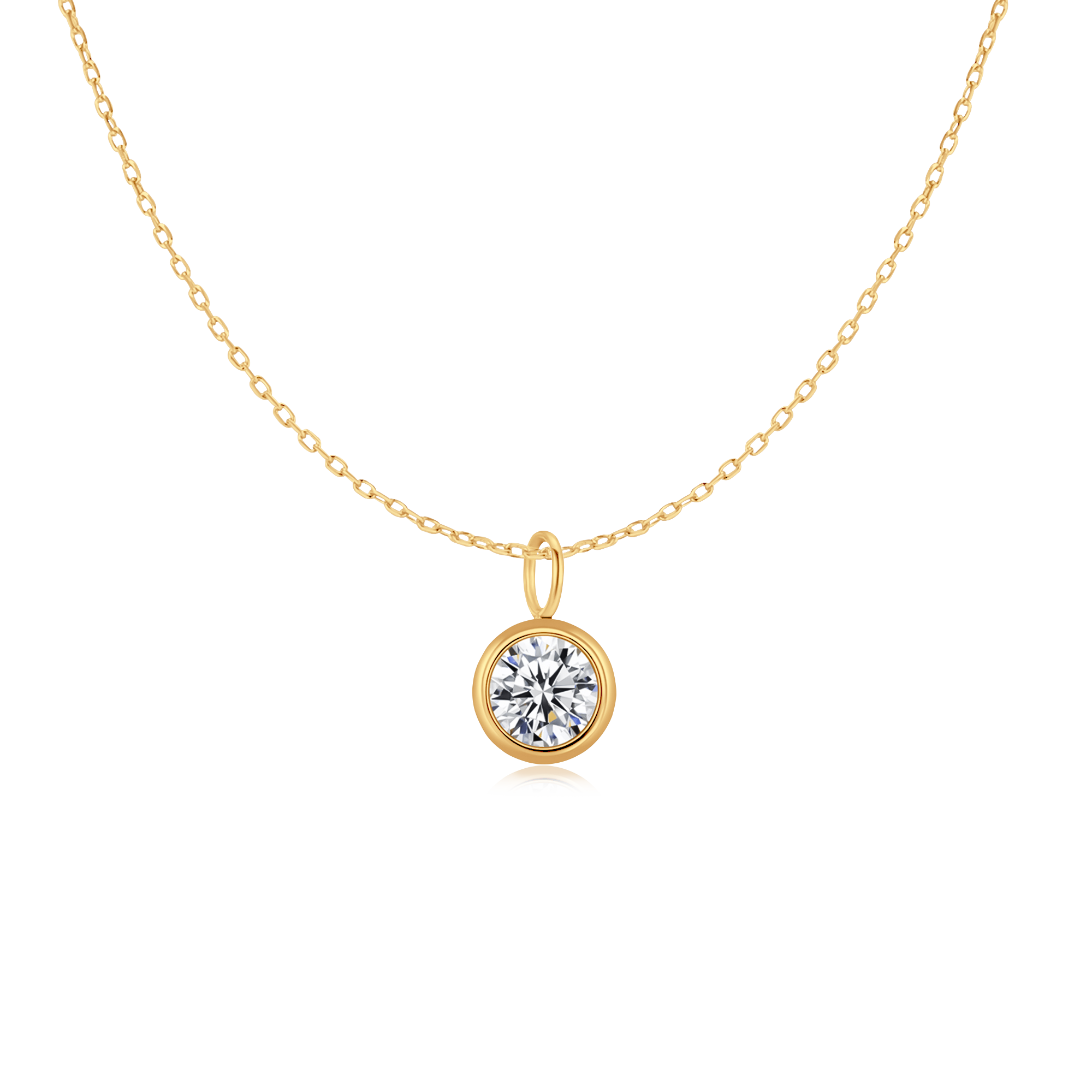 Collana Cerchio di Zirconio - Chiara Jewels