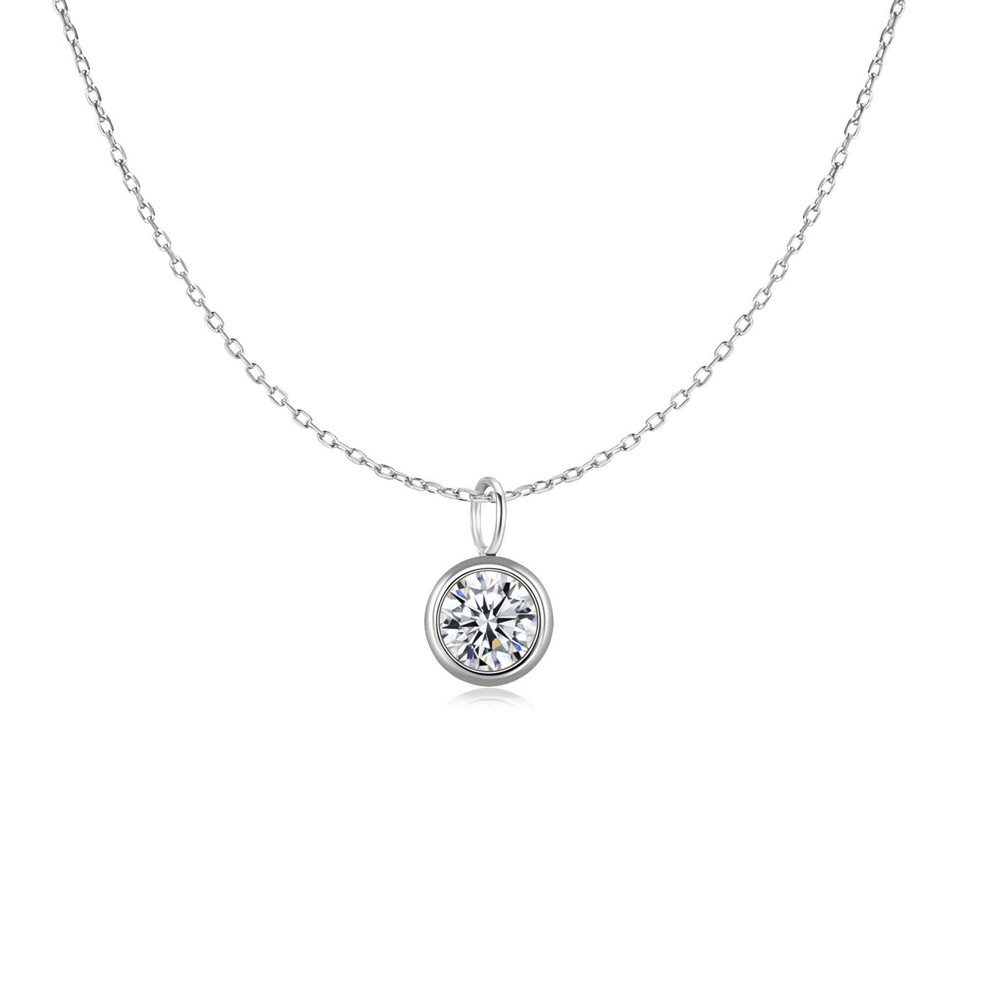 Collana Cerchio di Zirconio - Chiara Jewels