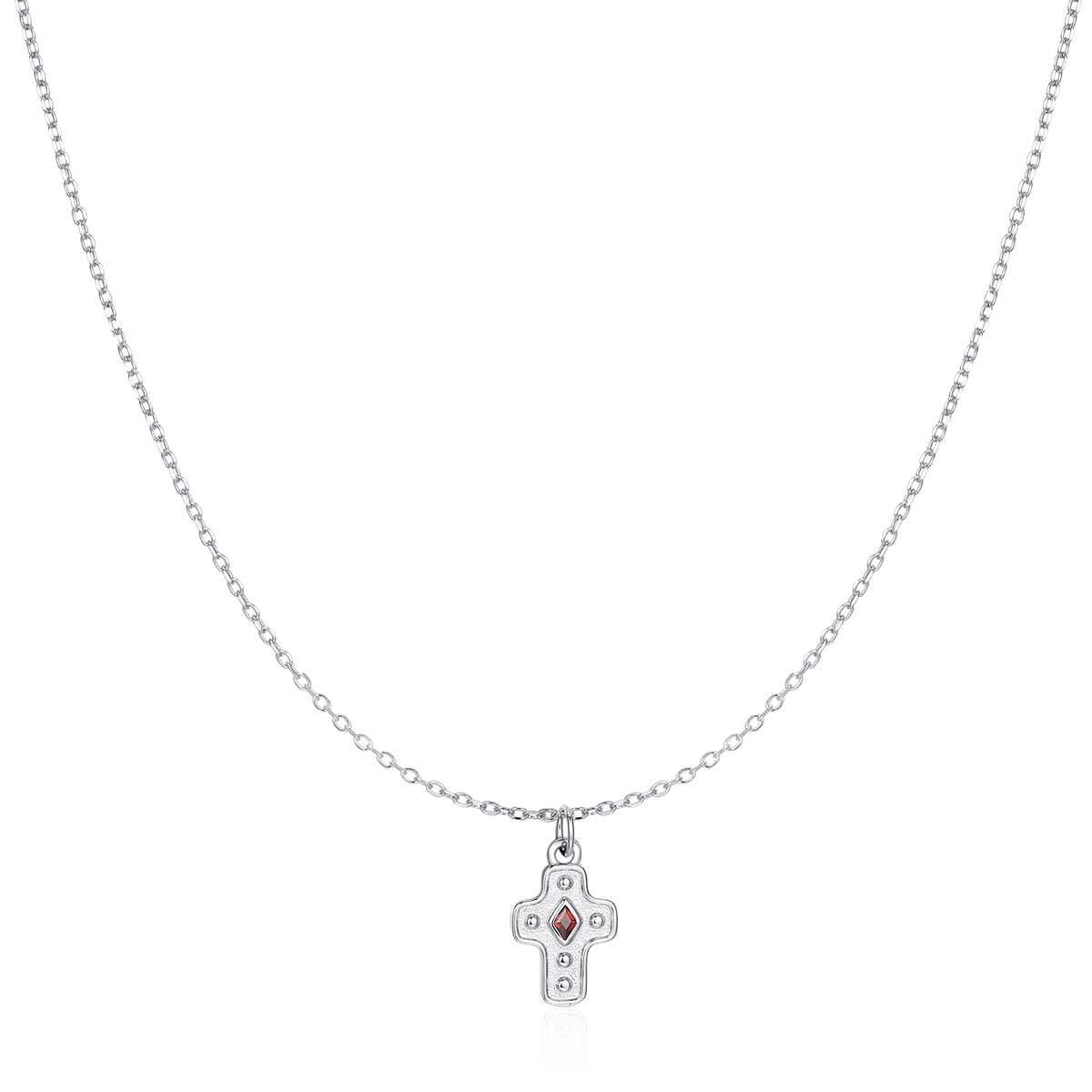 Collana Croce Diamantata
