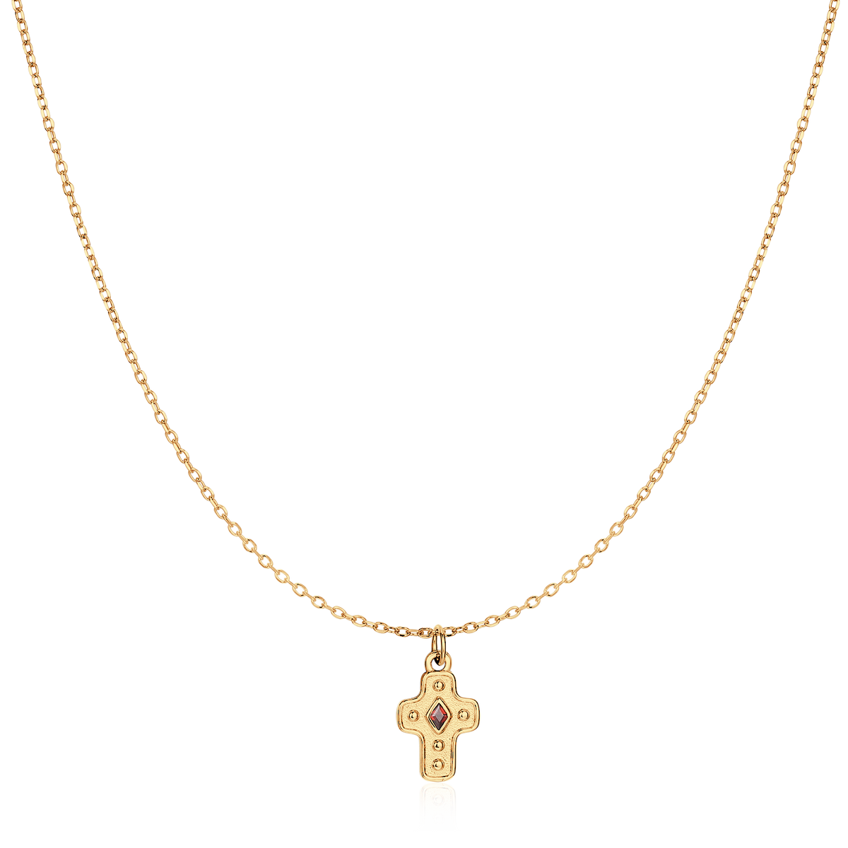 Collana Croce Diamantata
