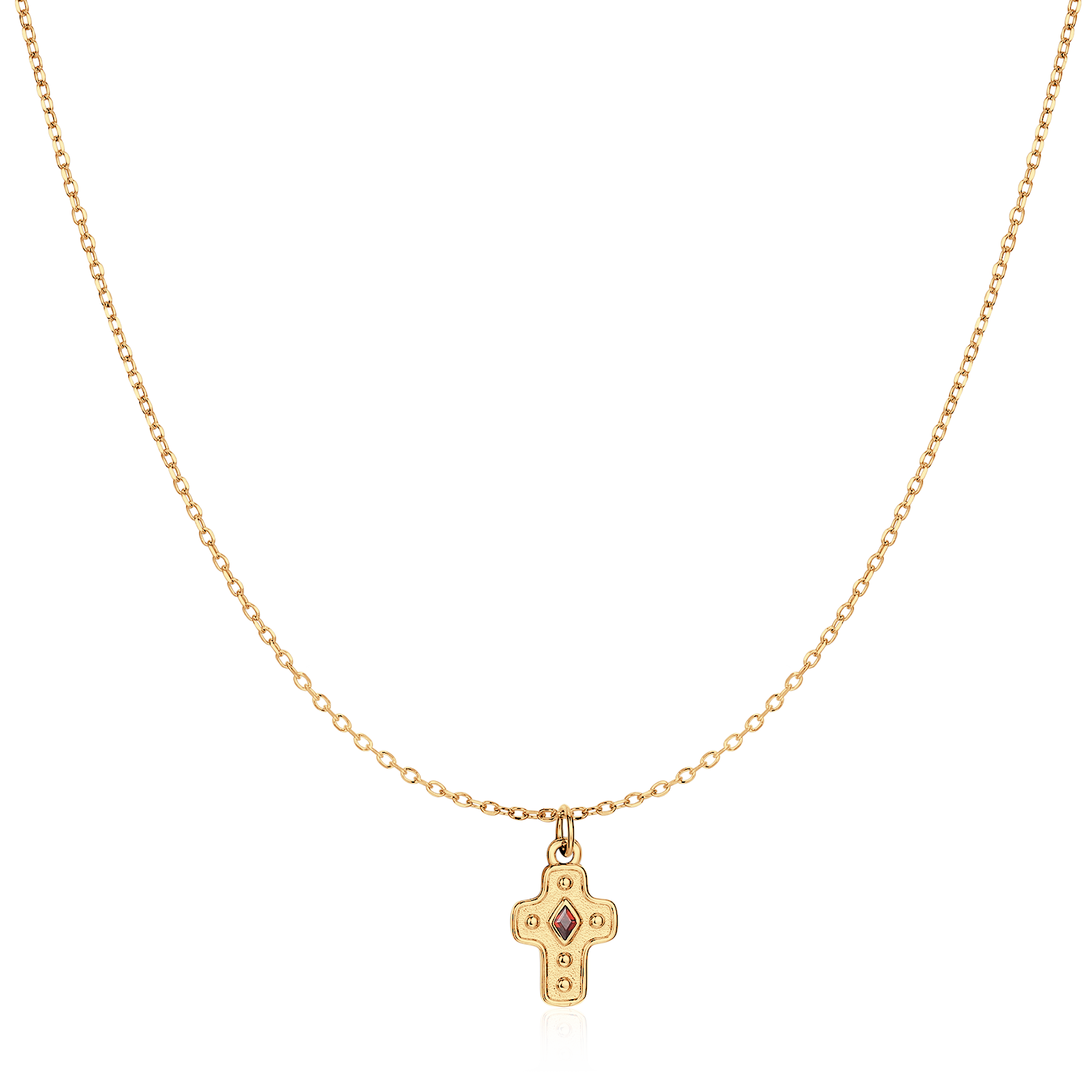 Collana Croce Diamantata